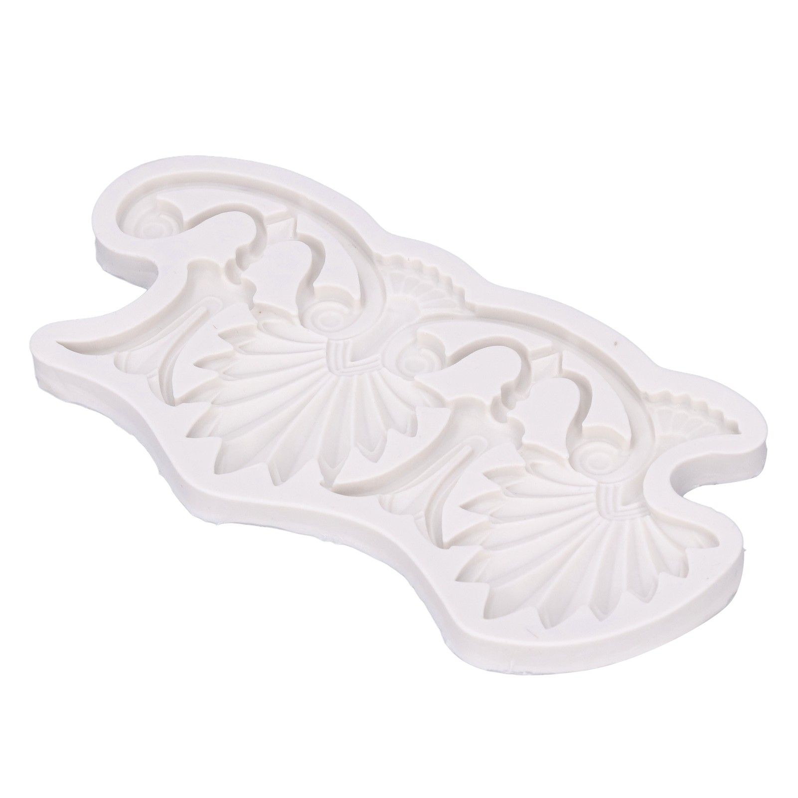 Cake Border Silicone Mold European Retro Pattern DIY Gray Nontoxic for Clay Resin Chocolate - Image 7