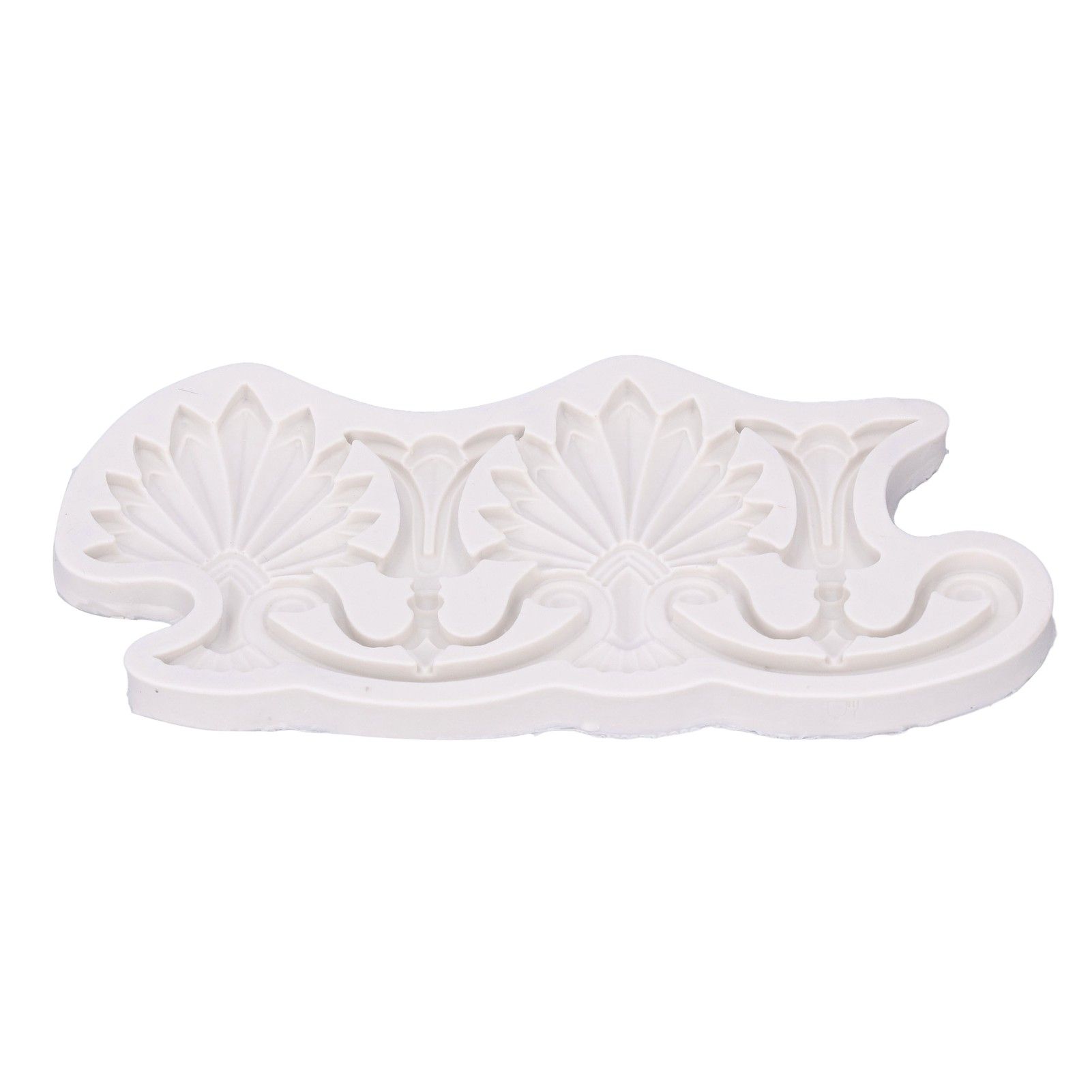Cake Border Silicone Mold European Retro Pattern DIY Gray Nontoxic for Clay Resin Chocolate - Image 8