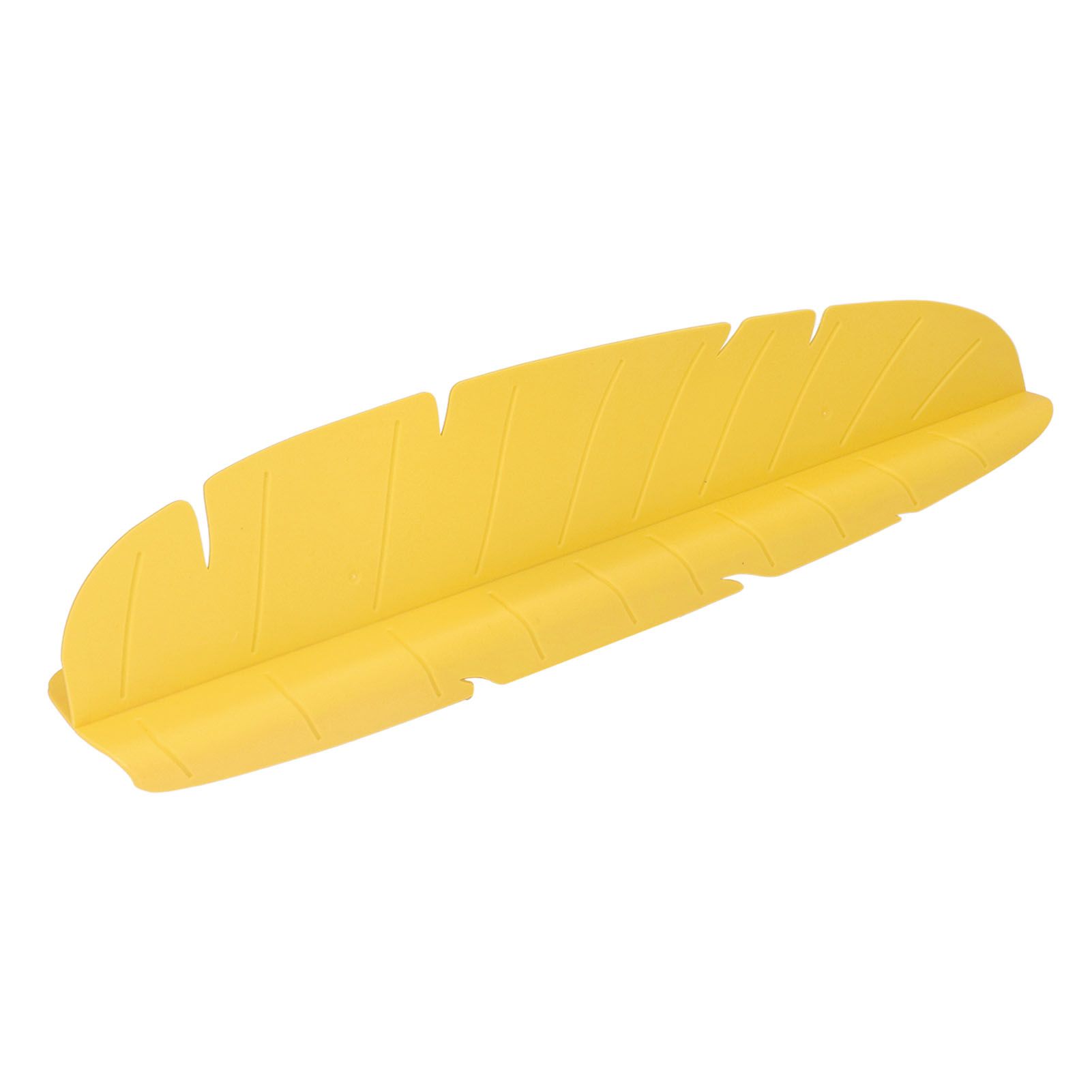 Kitchen Sink Water Splash Guard Elastic Reusable Banana Leaf Water Sink Splashing Guard for Dishes Vegetables Washing Yellow - Image 6