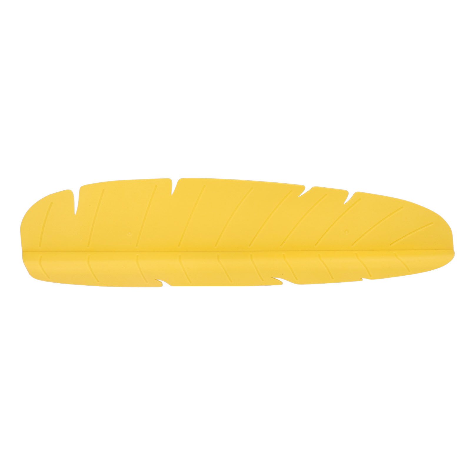 Kitchen Sink Water Splash Guard Elastic Reusable Banana Leaf Water Sink Splashing Guard for Dishes Vegetables Washing Yellow - Image 7