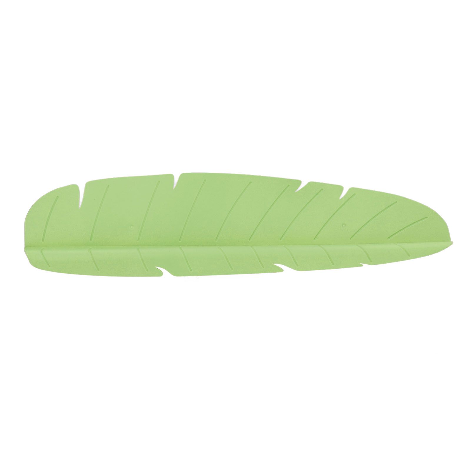 Kitchen Sink Water Splash Guard Elastic Reusable Banana Leaf Water Sink Splashing Guard for Dishes Vegetables Washing Green - Image 3