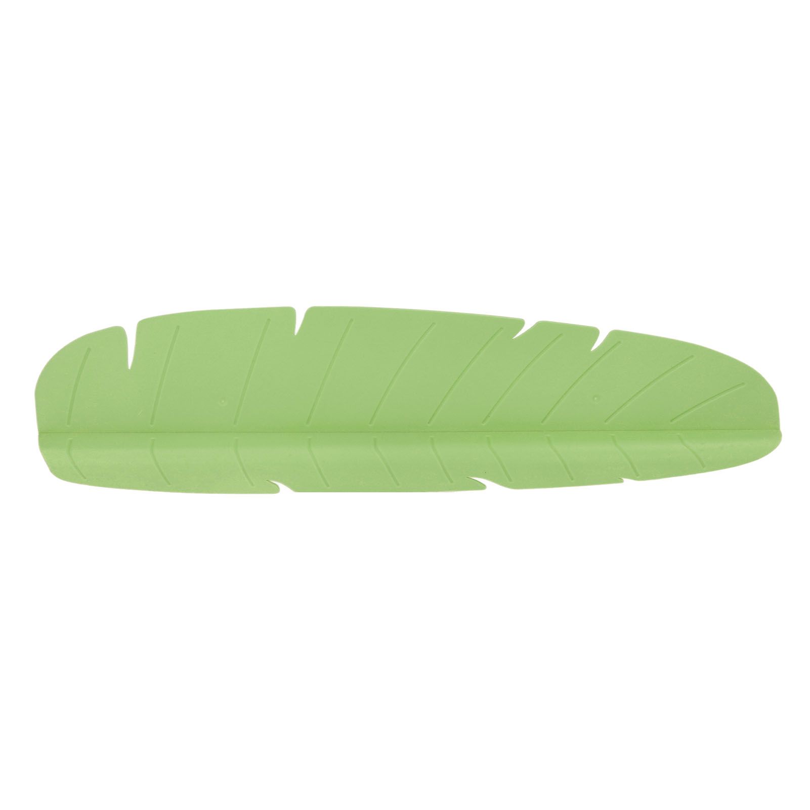 Kitchen Sink Water Splash Guard Elastic Reusable Banana Leaf Water Sink Splashing Guard for Dishes Vegetables Washing Green - Image 8