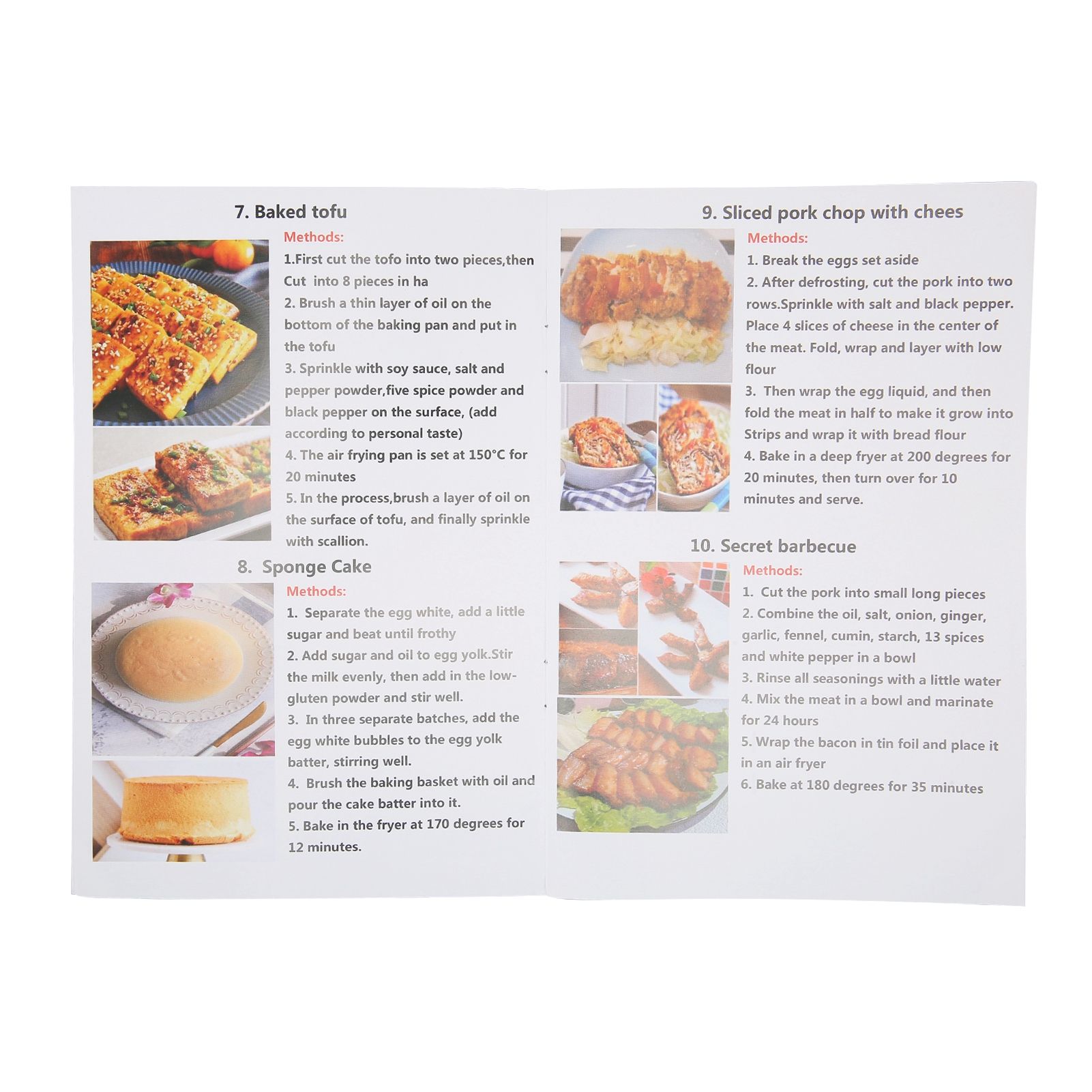 Air Fryer Cookbook 32 Recipes Color Pictures Practical Food Fryer Cookbook for Beginners and Advanced Users - Image 8