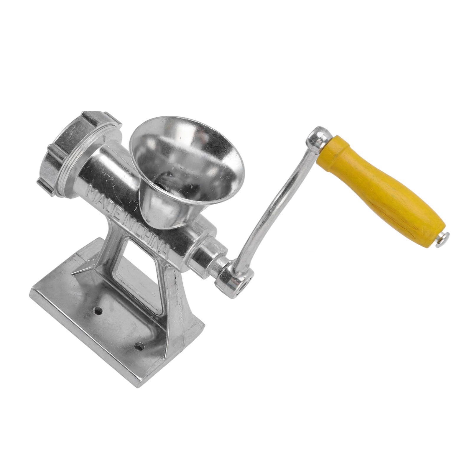 Manual Meat Grinder Silver Simple Operation Small Meat Mincer with Handle for Home Kitchen Restaurants Butcher Shops - Image 7