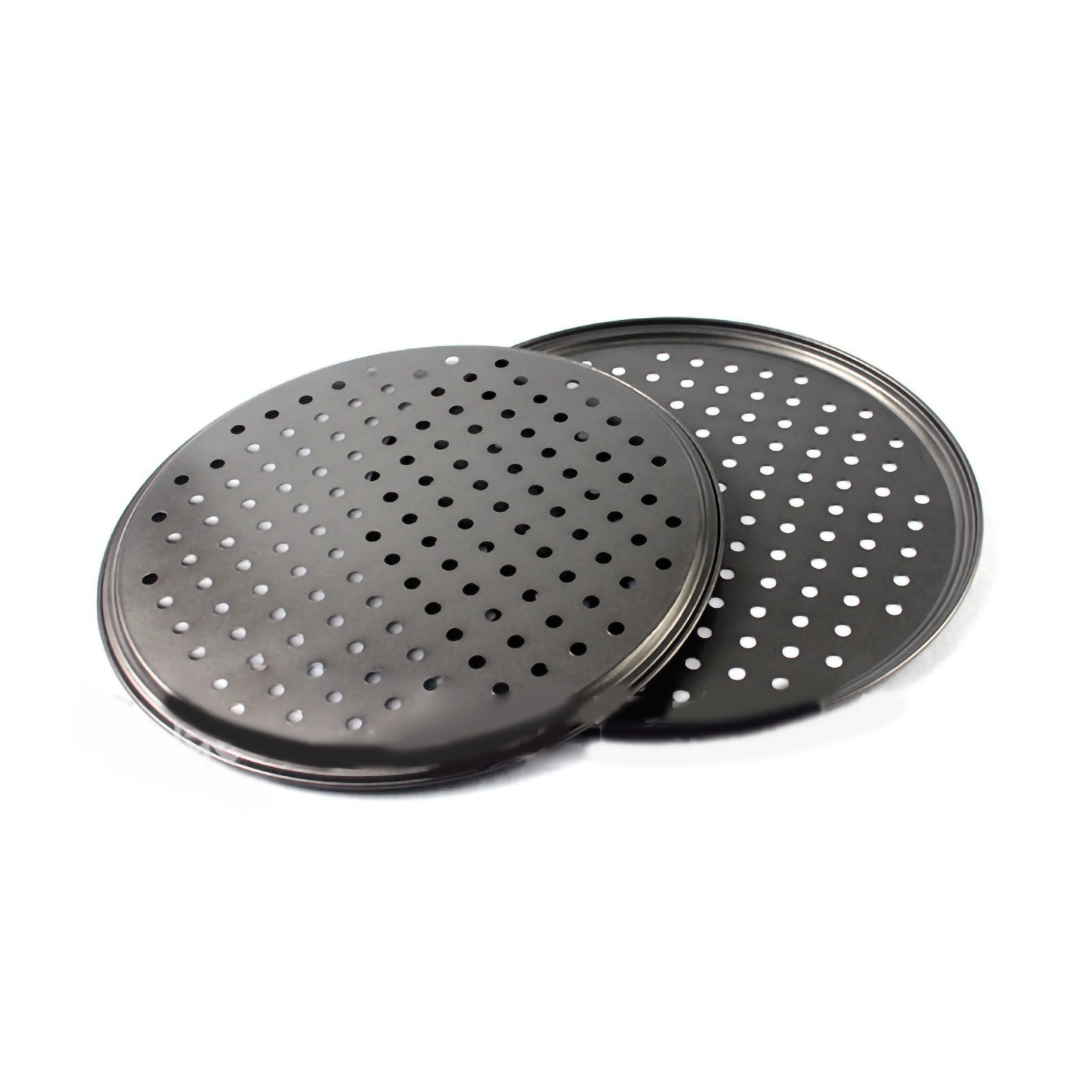 Perforated Pizza Pan Non Stick Baking Easy Unmolding Firm Bottom Vented Pizza Pan 28CM - Image 5