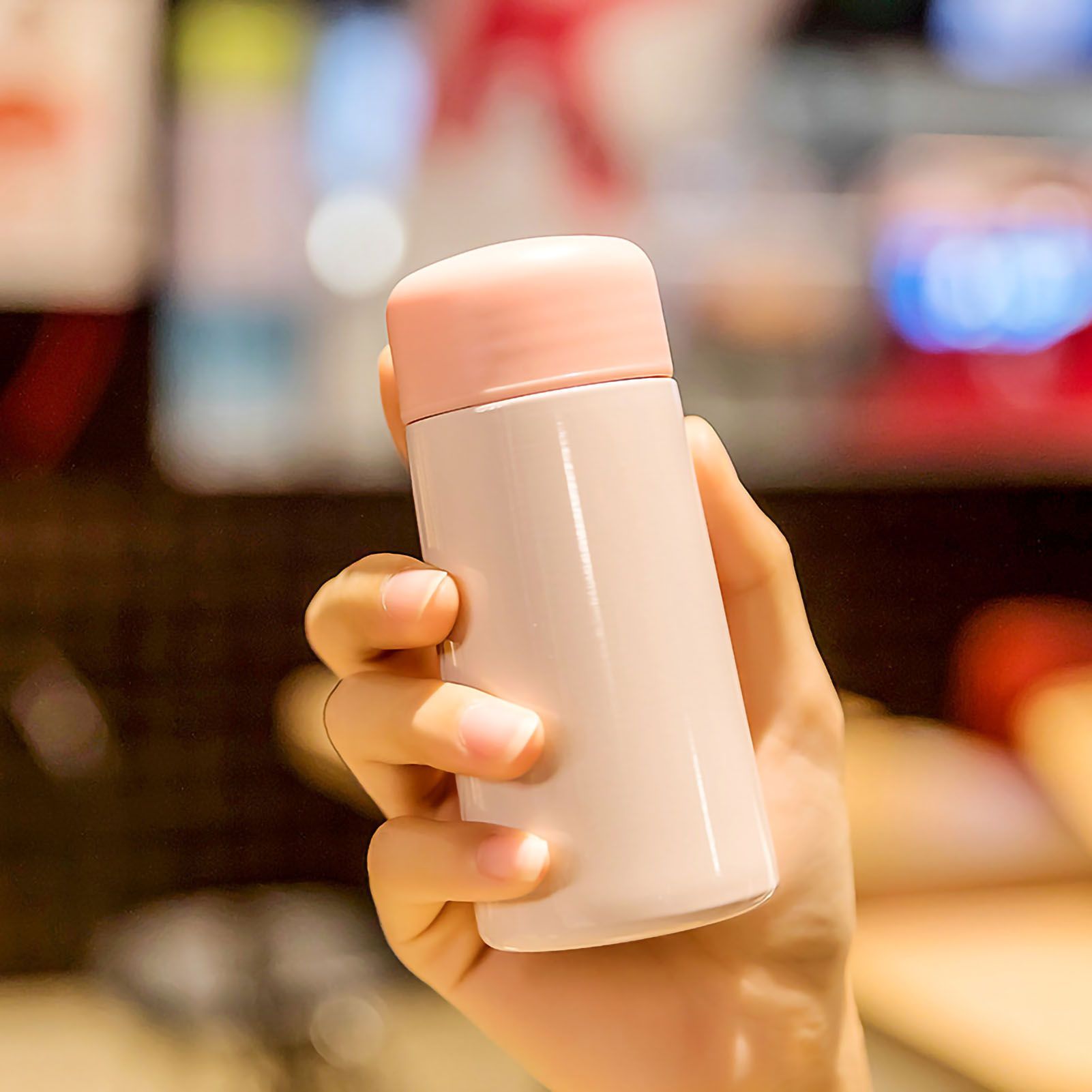 150ml Stainless Steel Insulated Cup Cute Portable Insulated Water Bottle with Filter for Girls Pink 150ml - Image 2