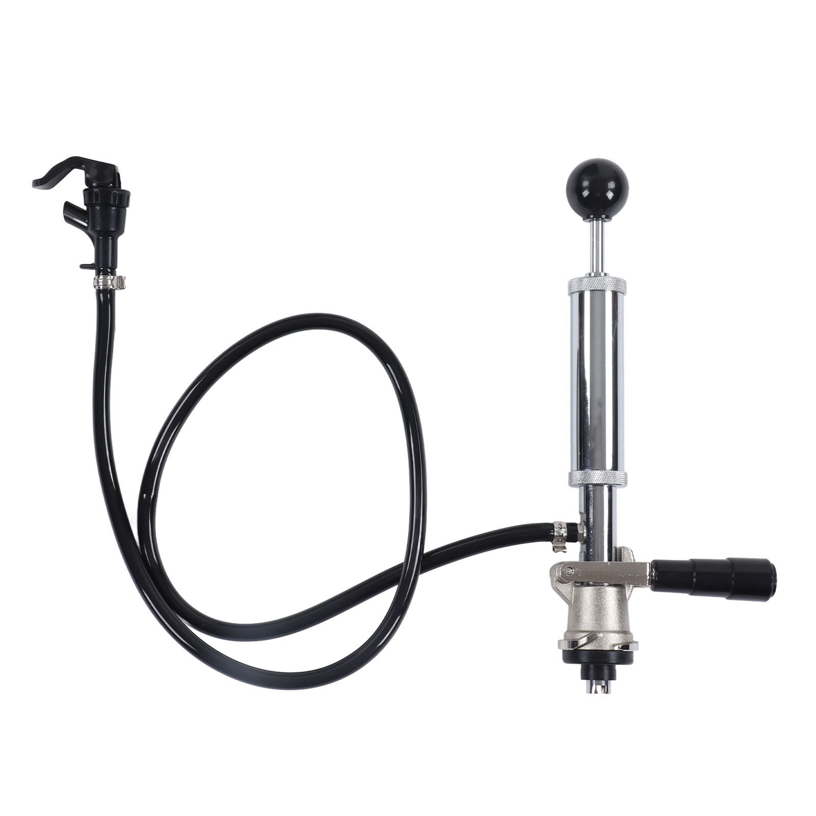 Beer Keg Pump Leakproof Rustproof Stainless Steel Beer Quick Keg Tap Pump S Type Dispenser for Picnic Party Wedding - Image 1