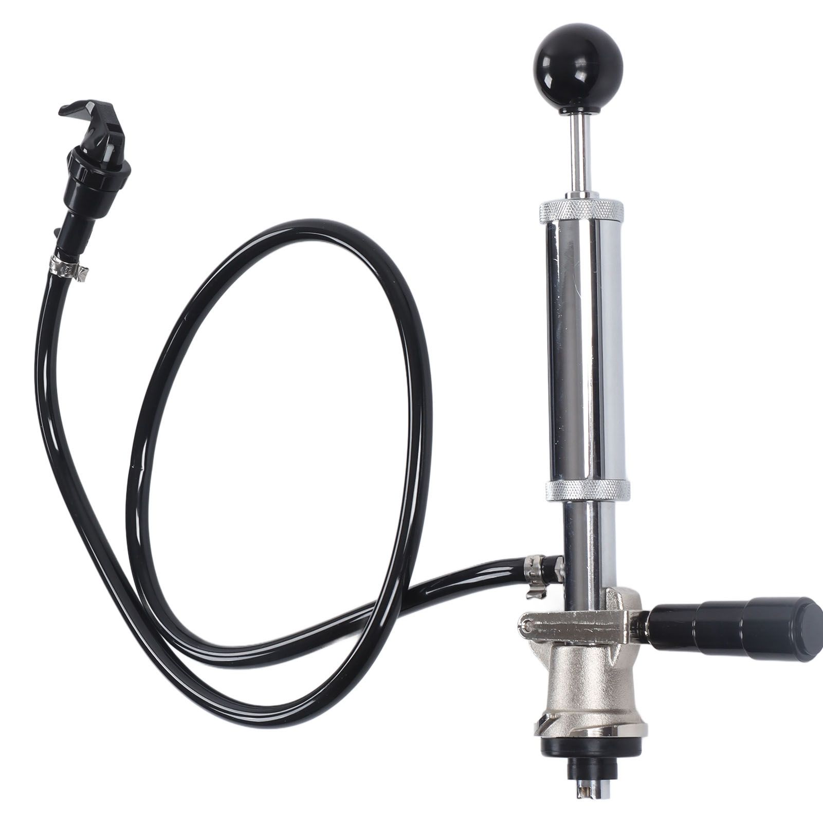 Beer Keg Pump Leakproof Rustproof Stainless Steel Beer Quick Keg Tap Pump S Type Dispenser for Picnic Party Wedding - Image 4