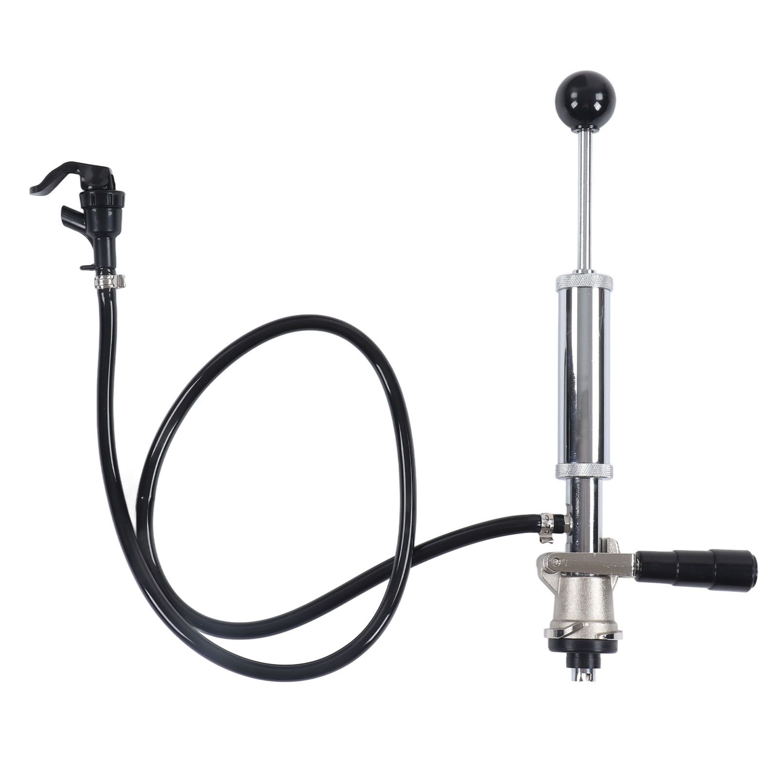 Beer Keg Pump Leakproof Rustproof Stainless Steel Beer Quick Keg Tap Pump S Type Dispenser for Picnic Party Wedding - Image 6