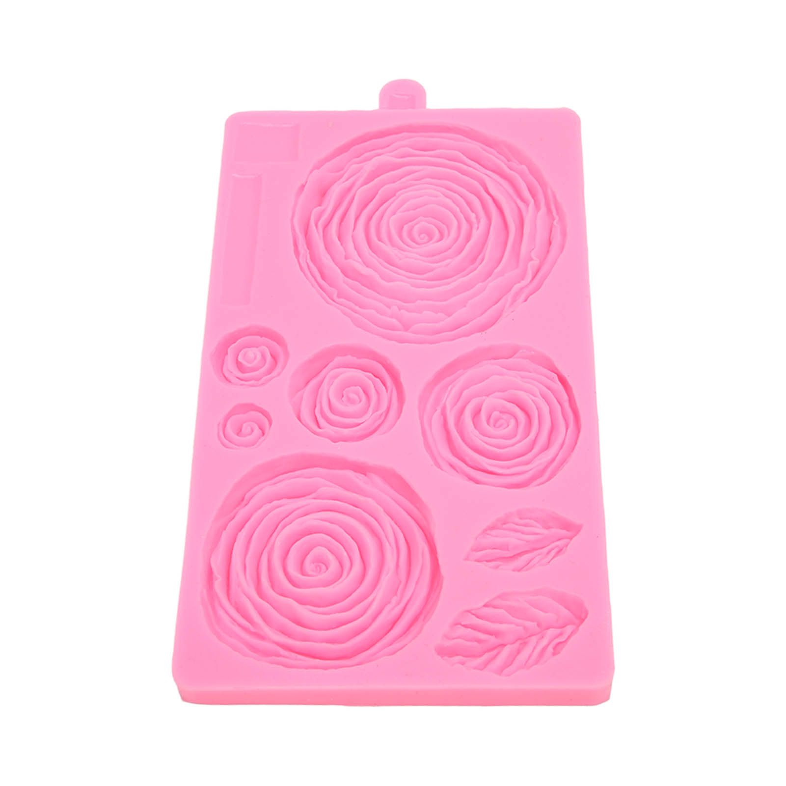Roses Mold Stick Proof Toxic Free Odorless Dishwasher Safe Silicone Leaf Flower Mould for DIY Cake Chocolate - Image 6
