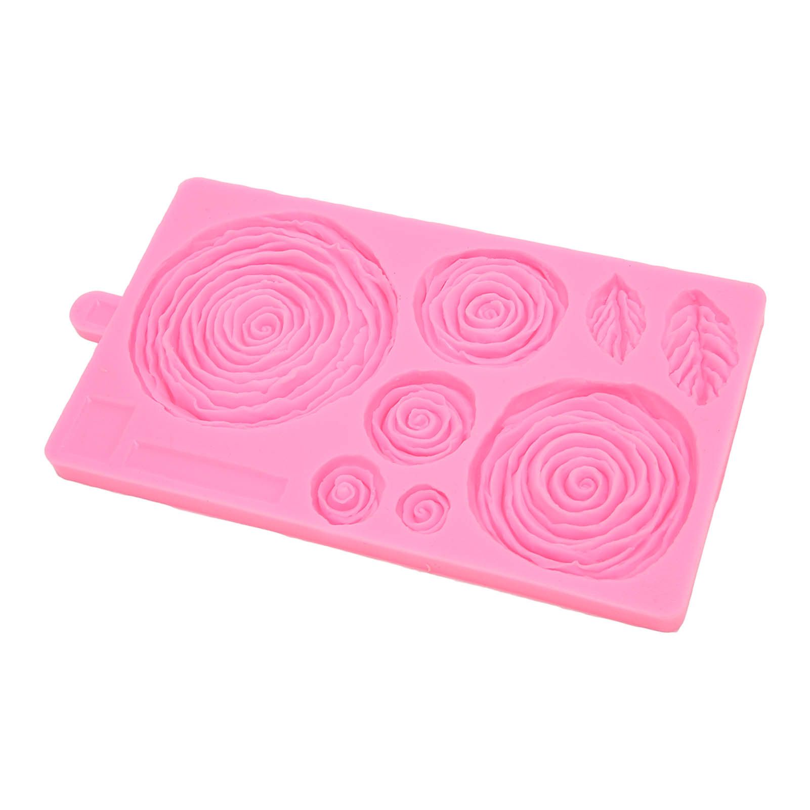Roses Mold Stick Proof Toxic Free Odorless Dishwasher Safe Silicone Leaf Flower Mould for DIY Cake Chocolate - Image 8