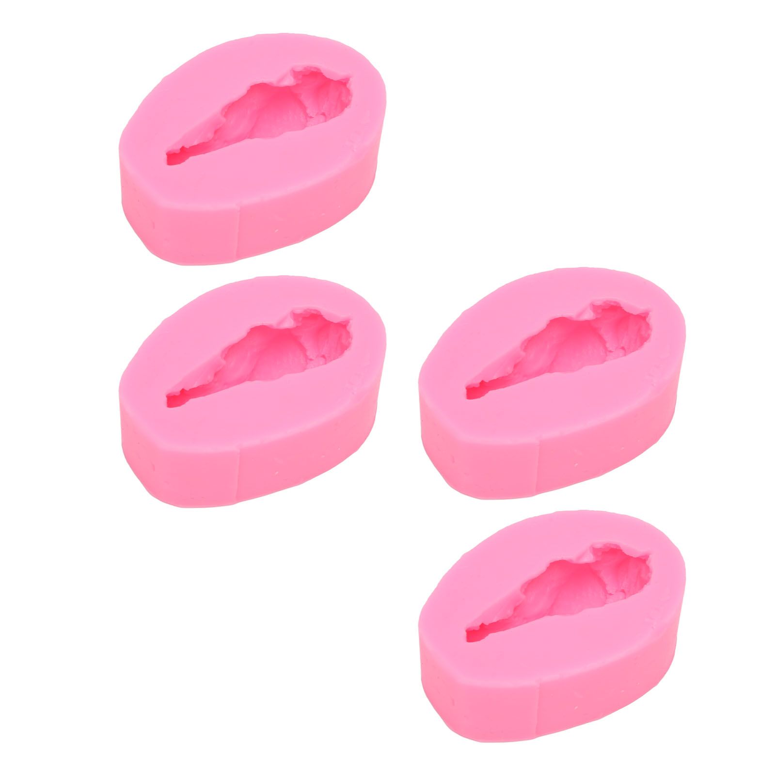4 Pcs Silicone Mold Drumstick Shape Fondant Silicone Mold Chocolate Cake Decorating Mold DIY Pastry Baking Mold - Image 3