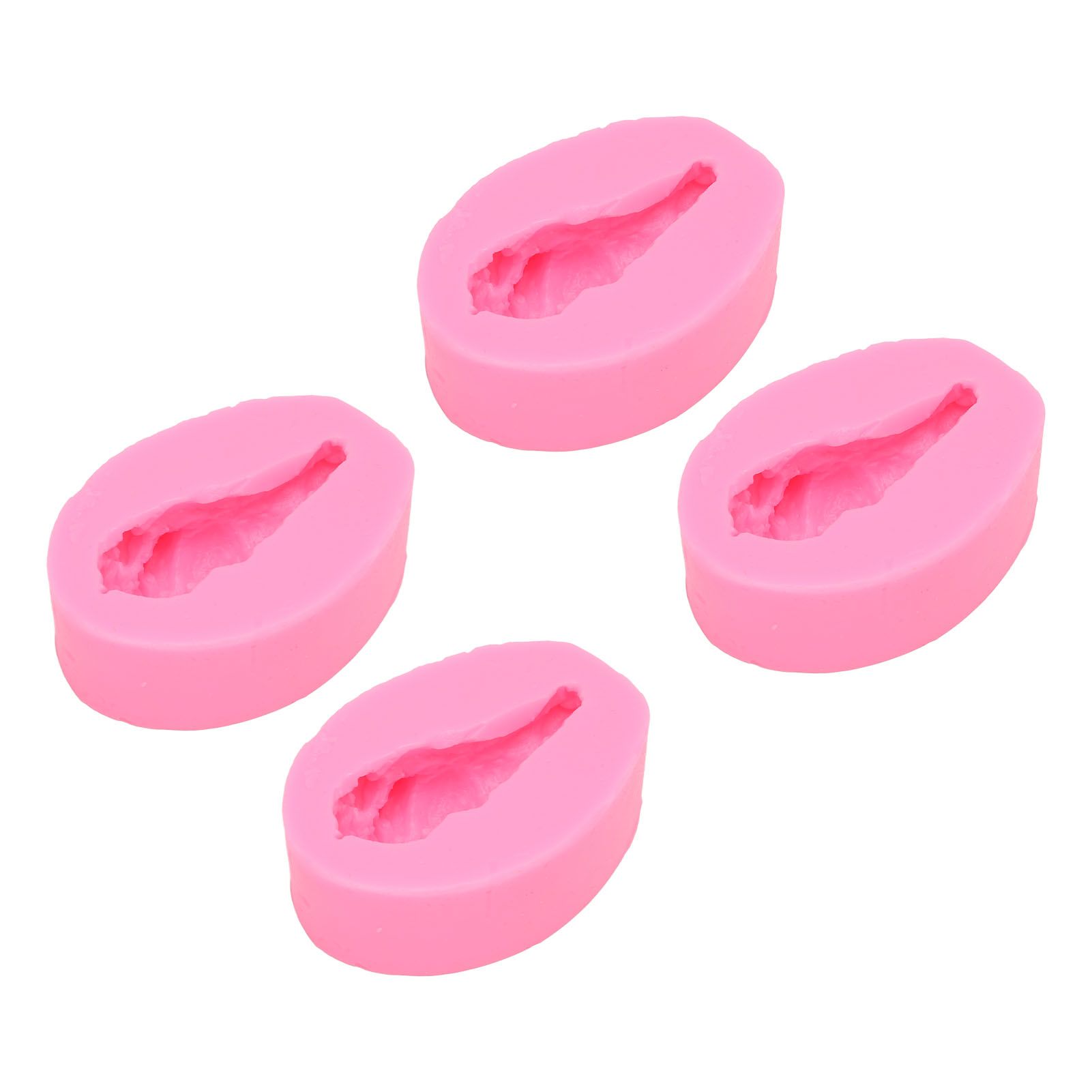 4 Pcs Silicone Mold Drumstick Shape Fondant Silicone Mold Chocolate Cake Decorating Mold DIY Pastry Baking Mold - Image 5