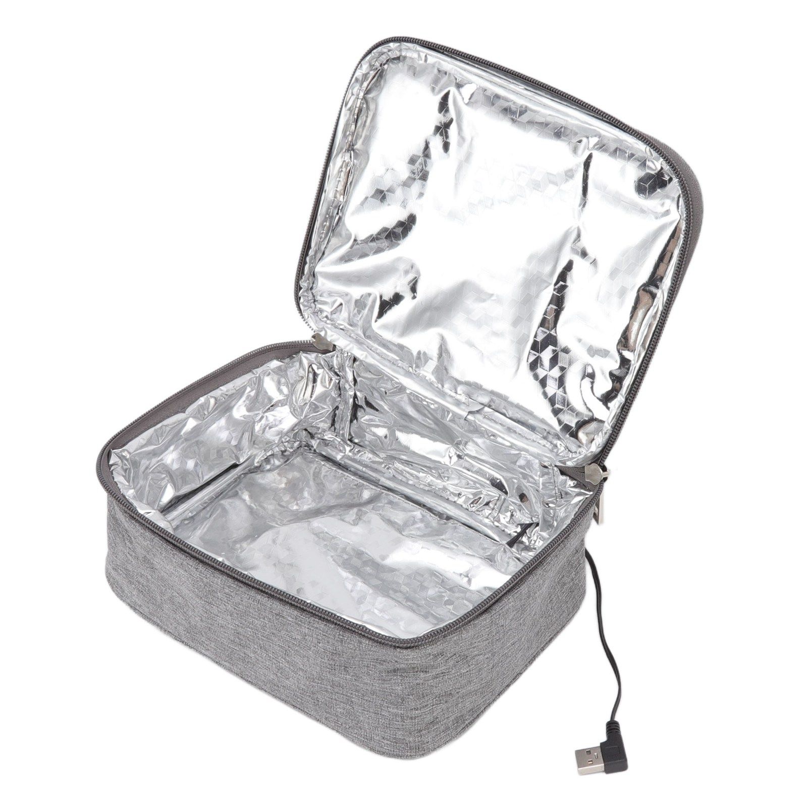Portable Oven USB Heating Easy Cleaning Oxford Cloth Material Heated Lunch Box for Office Travel Gym - Image 4
