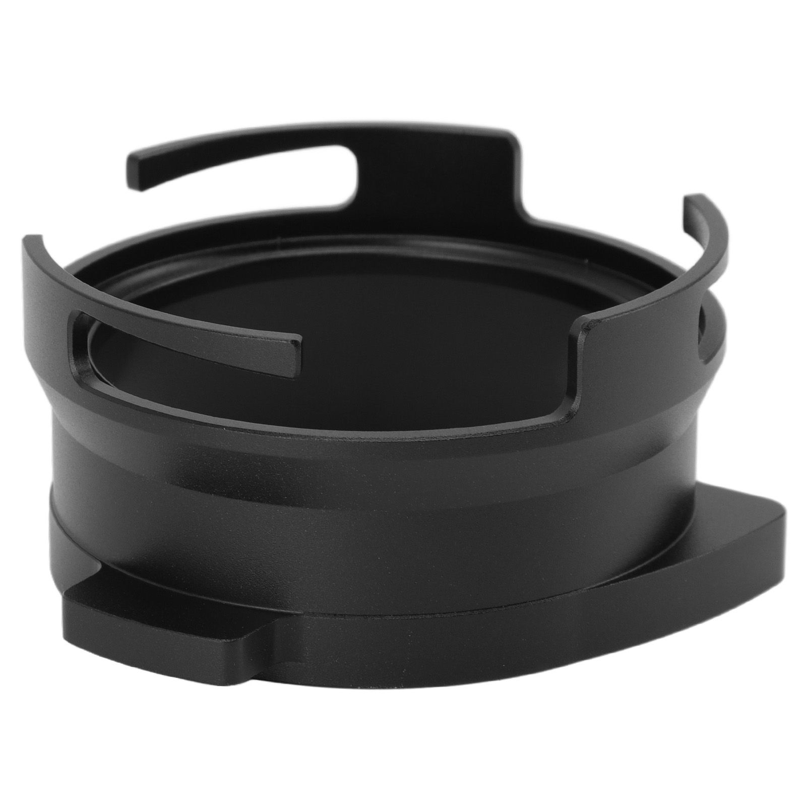 54mm Coffee Portafilter Dosing Funnel Aluminum Alloy Rotatable Dosing Funnel Coffee Machine Accessories Black - Image 4