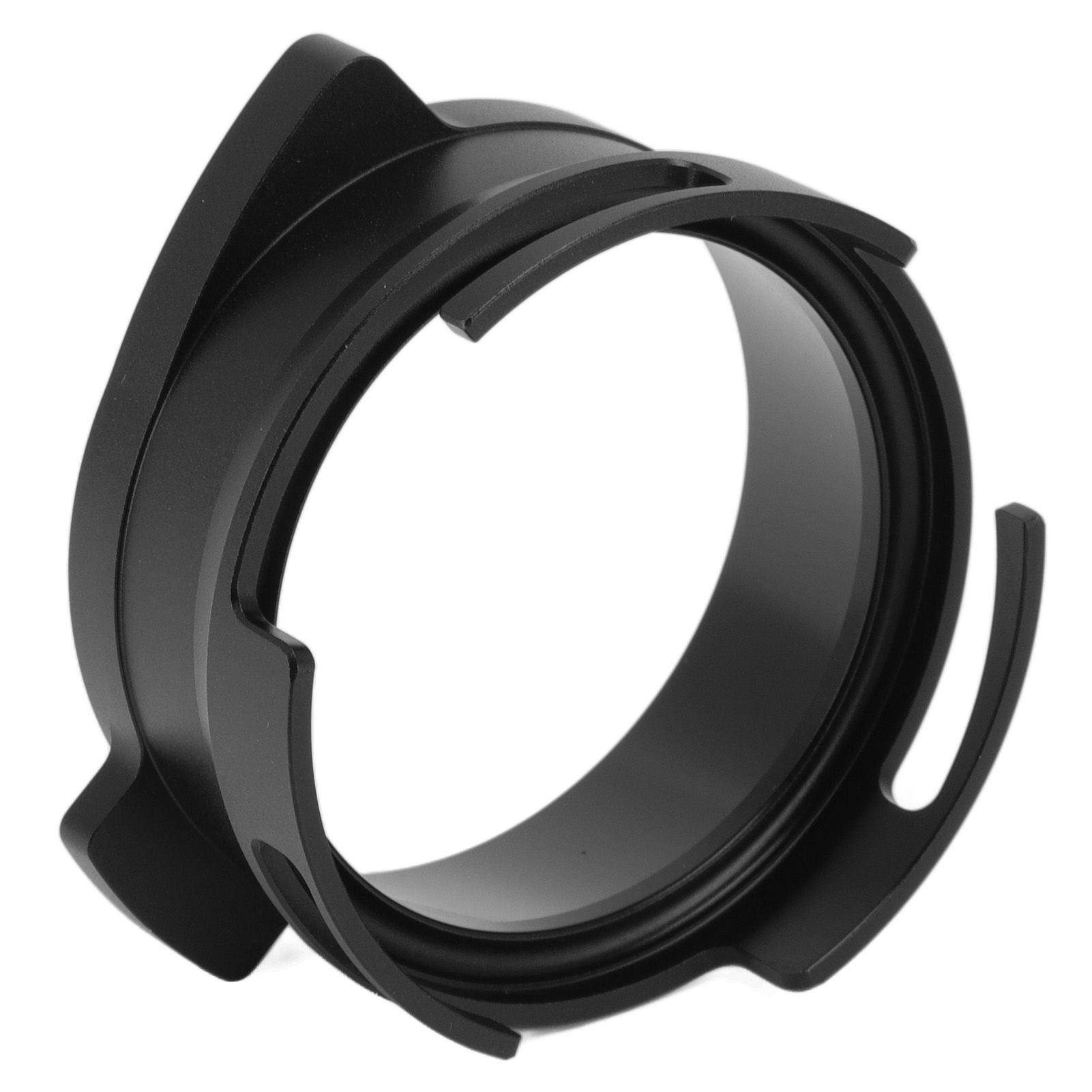 54mm Coffee Portafilter Dosing Funnel Aluminum Alloy Rotatable Dosing Funnel Coffee Machine Accessories Black - Image 5