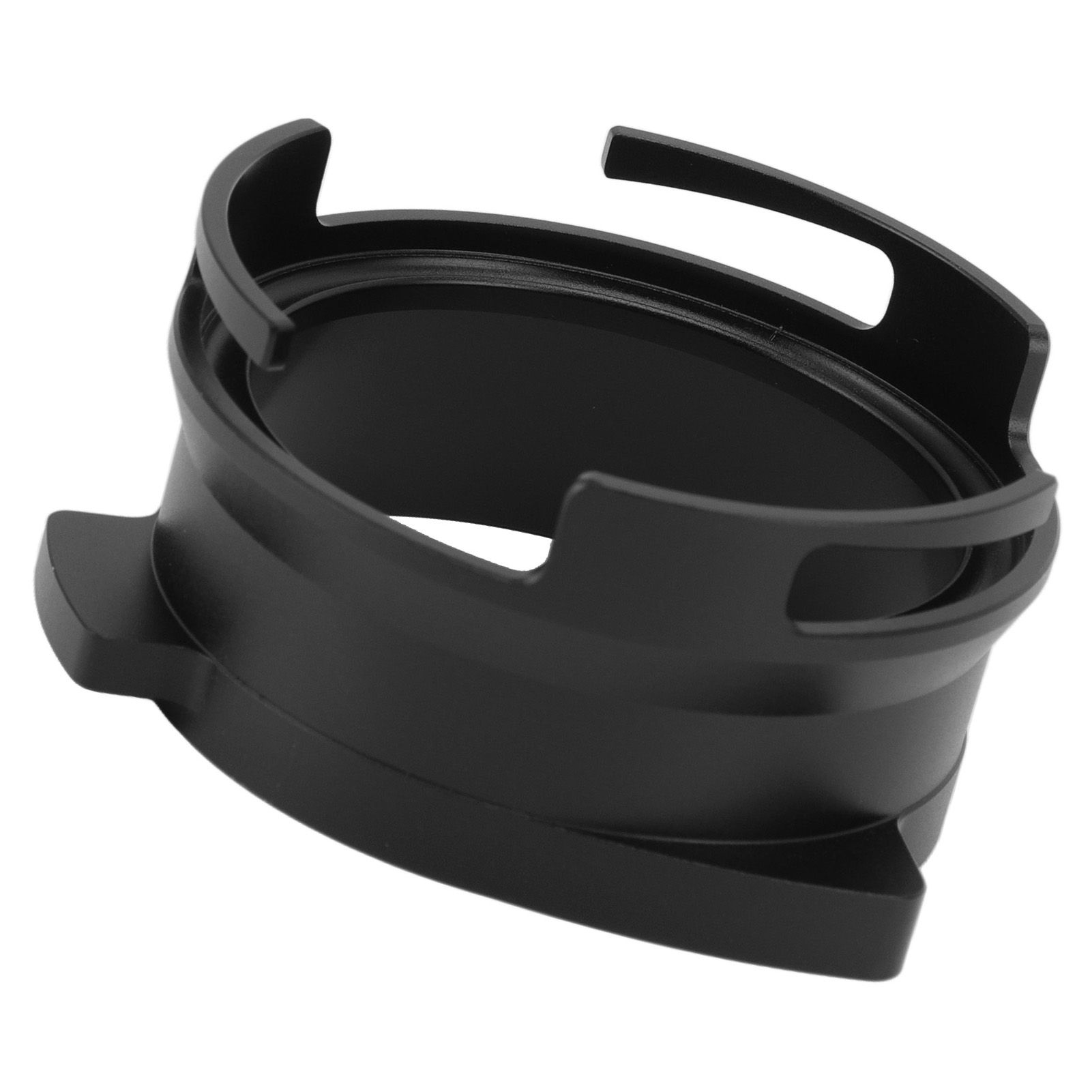 54mm Coffee Portafilter Dosing Funnel Aluminum Alloy Rotatable Dosing Funnel Coffee Machine Accessories Black - Image 7