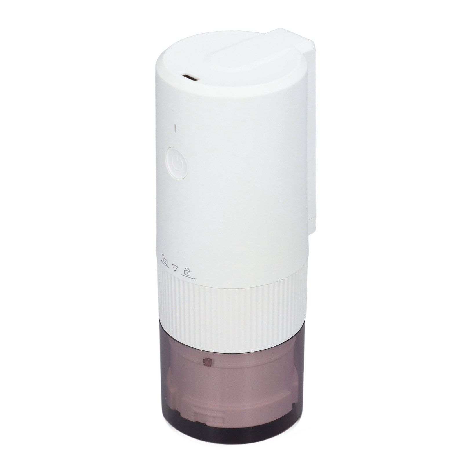 Electric Coffee Grinder Home Travel Portable USB Rechargeable Wireless Mini Electric Automatic Cone Coffee Grinder White - Image 3
