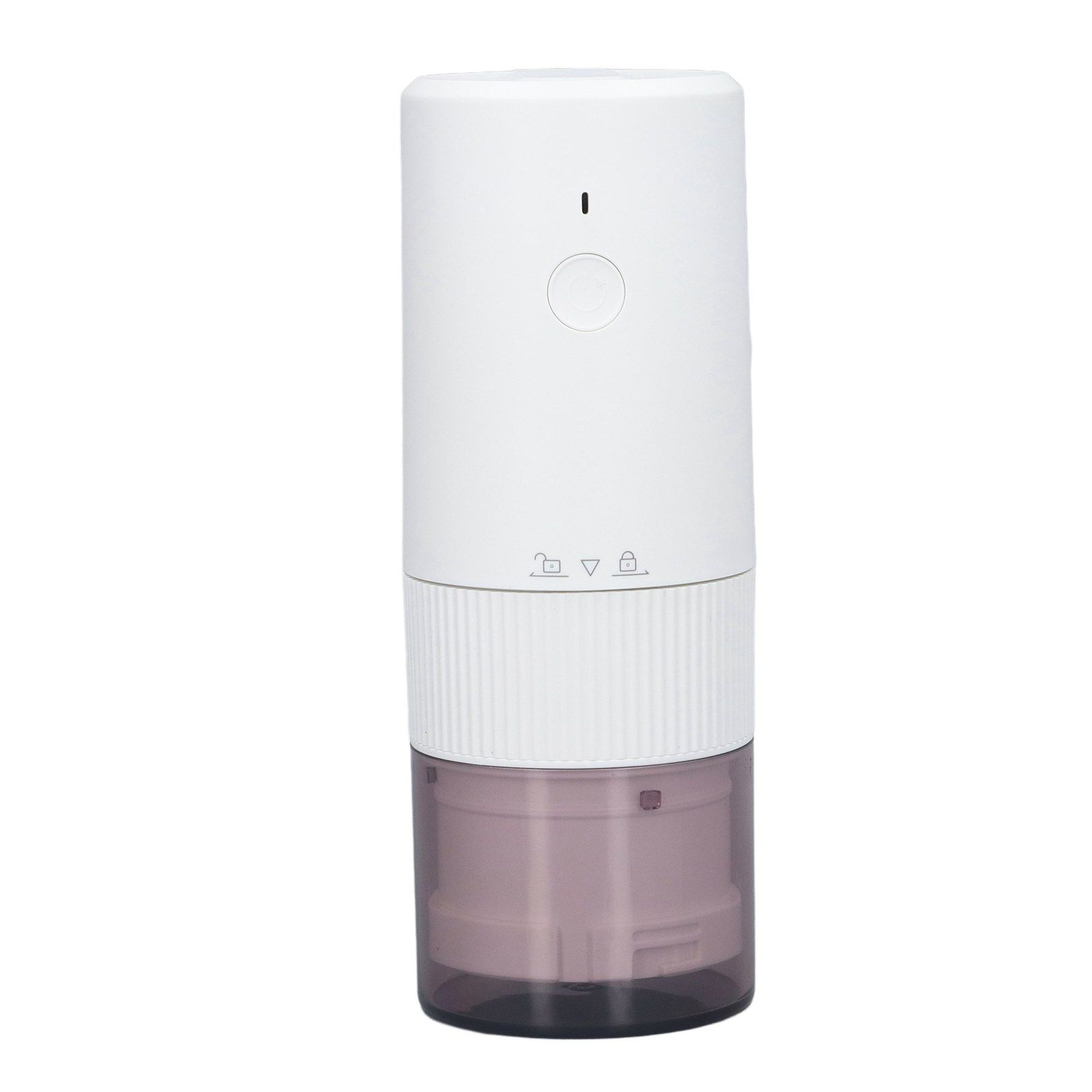 Electric Coffee Grinder Home Travel Portable USB Rechargeable Wireless Mini Electric Automatic Cone Coffee Grinder White - Image 4