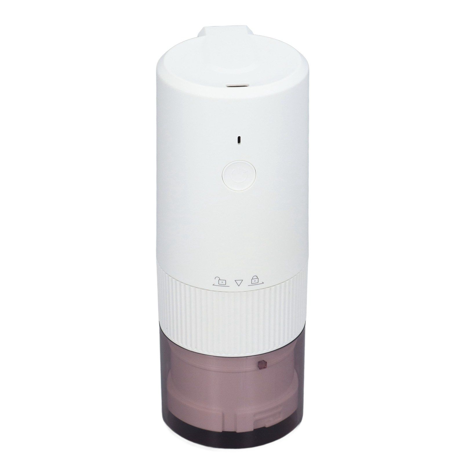 Electric Coffee Grinder Home Travel Portable USB Rechargeable Wireless Mini Electric Automatic Cone Coffee Grinder White - Image 5