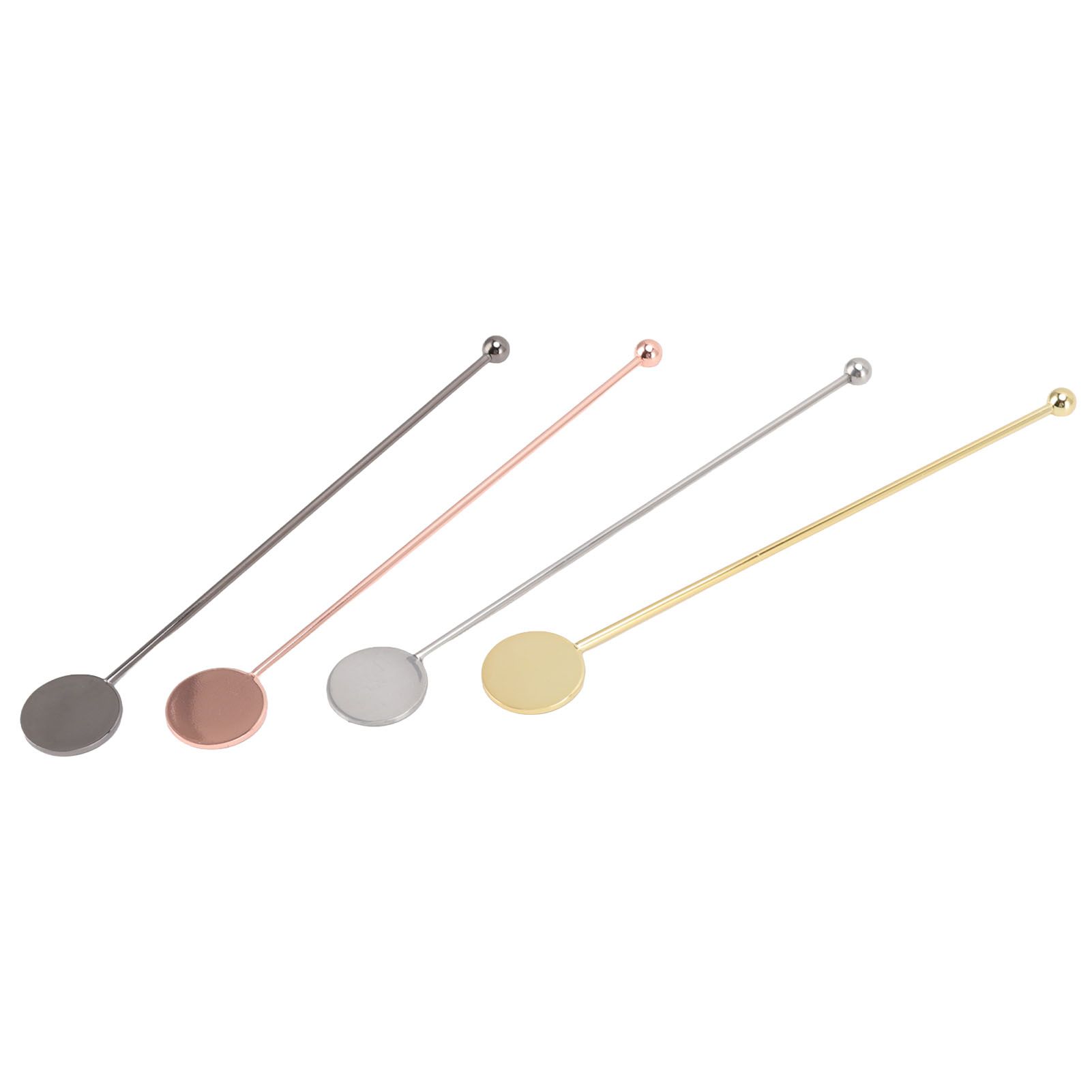 4pcs Stainless Steel Cocktail Layering Stick Coffee Beverage Stirrers Stick for Restaurants Milk Tea Shop - Image 8