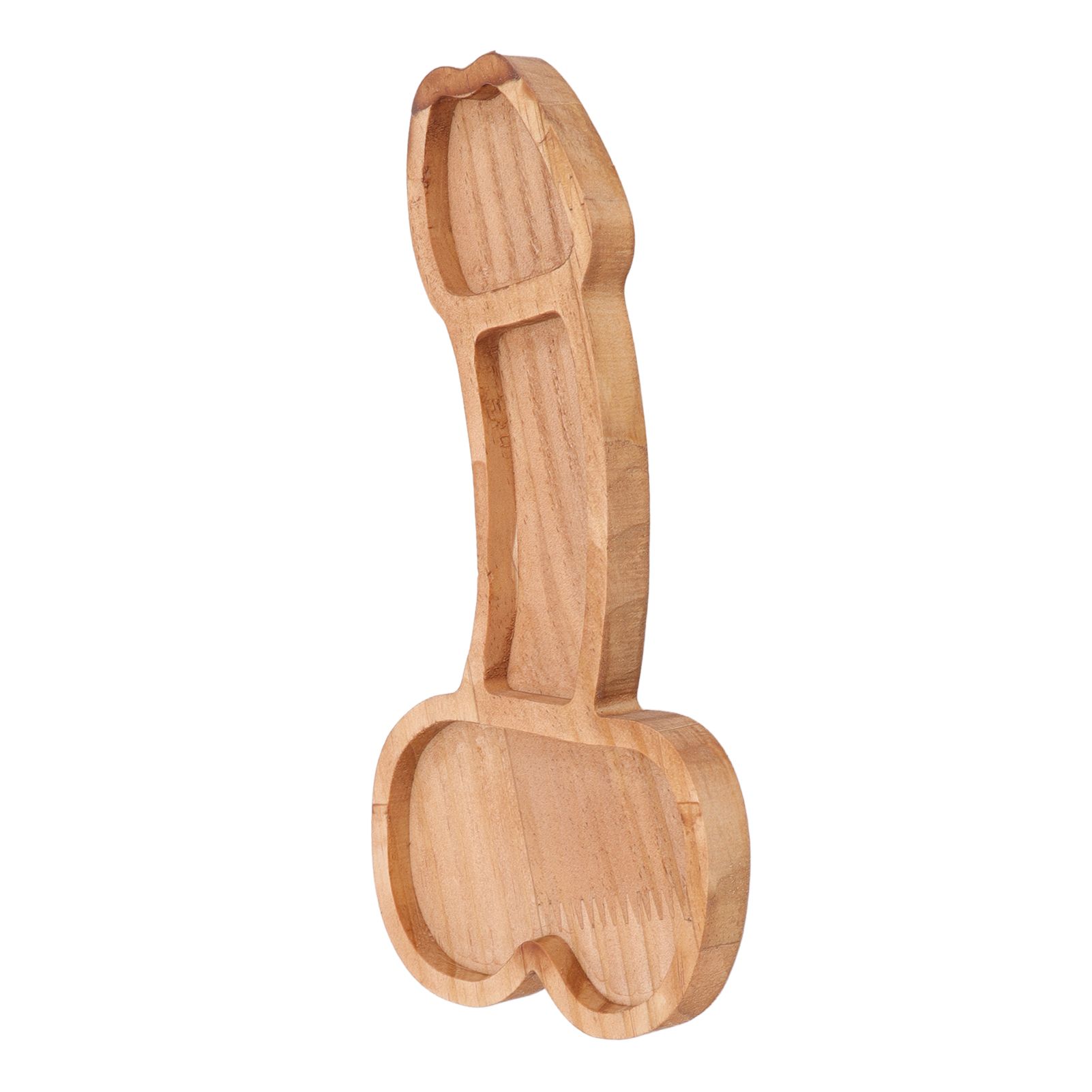 Aperitif Board Composite Wood Trumpet Shape Cooked Food Platter for Housewarming Gift Left - Image 2