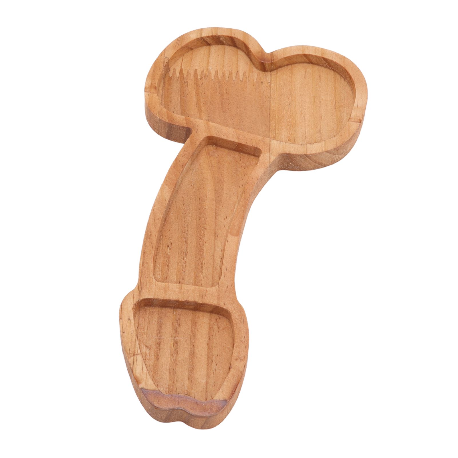 Aperitif Board Composite Wood Trumpet Shape Cooked Food Platter for Housewarming Gift Left - Image 3