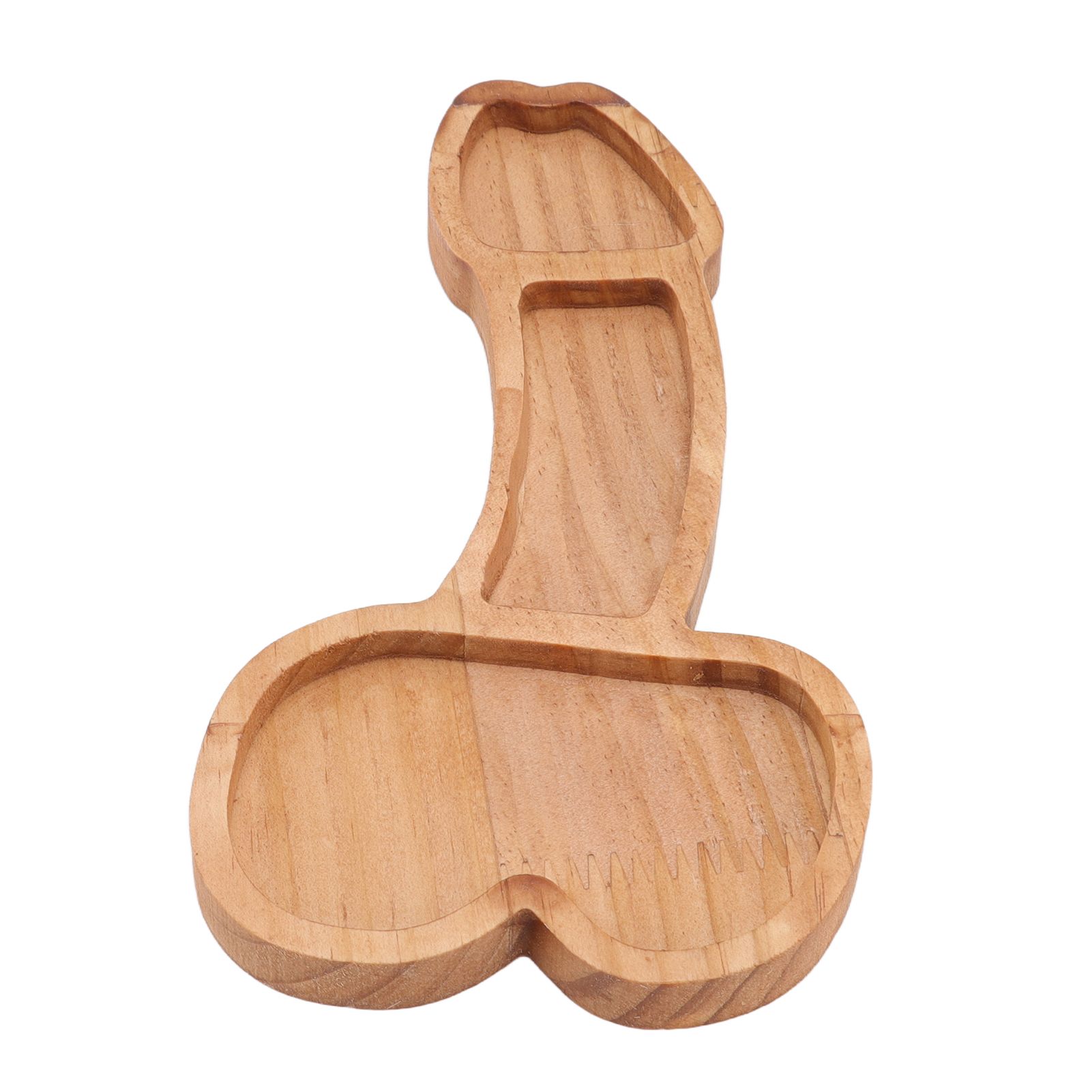 Aperitif Board Composite Wood Trumpet Shape Cooked Food Platter for Housewarming Gift Left - Image 4