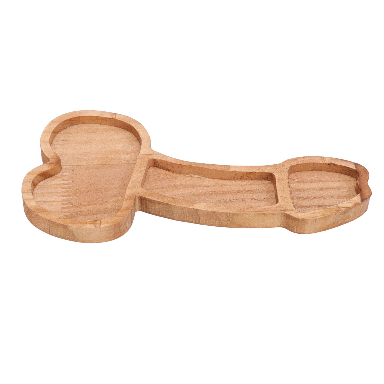 Aperitif Board Composite Wood Trumpet Shape Cooked Food Platter for Housewarming Gift Left - Image 5