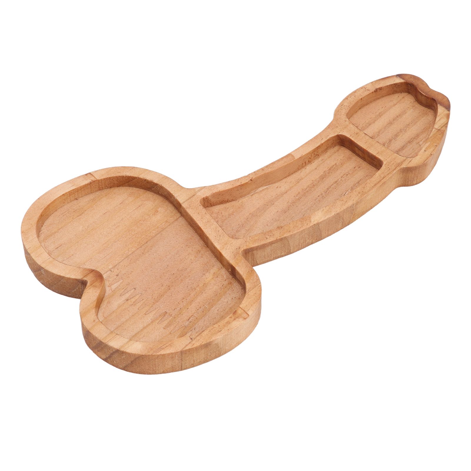 Aperitif Board Composite Wood Trumpet Shape Cooked Food Platter for Housewarming Gift Left - Image 6