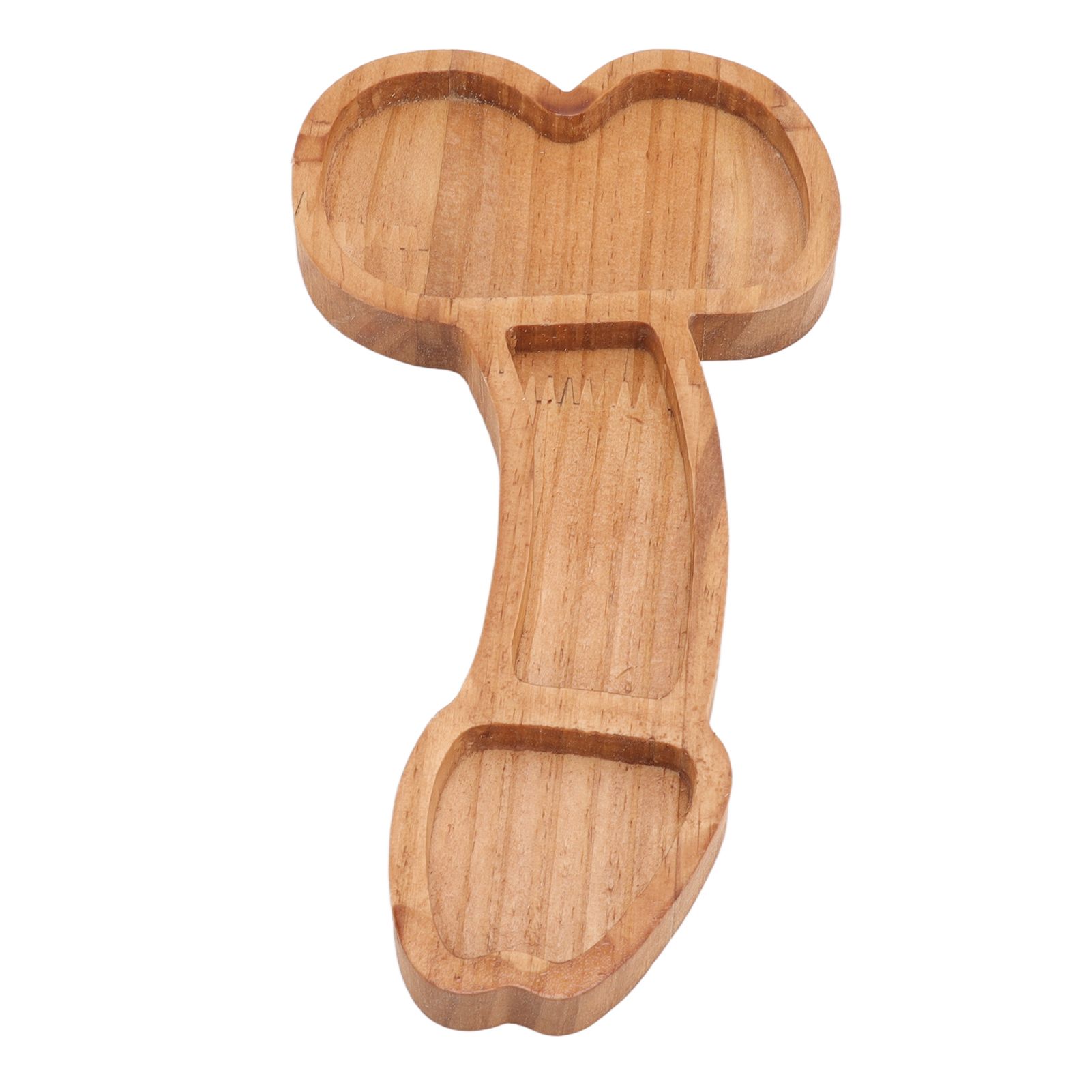 Aperitif Board Composite Wood Trumpet Shape Cooked Food Platter for Housewarming Gift Right - Image 8
