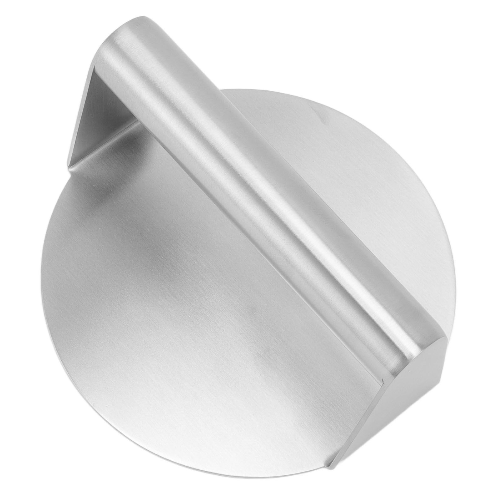 Meat Press Manual Stick Free Comfortable Handle 304 Stainless Steel Round Burger Press for Bacon Steak Grilling - Image 4