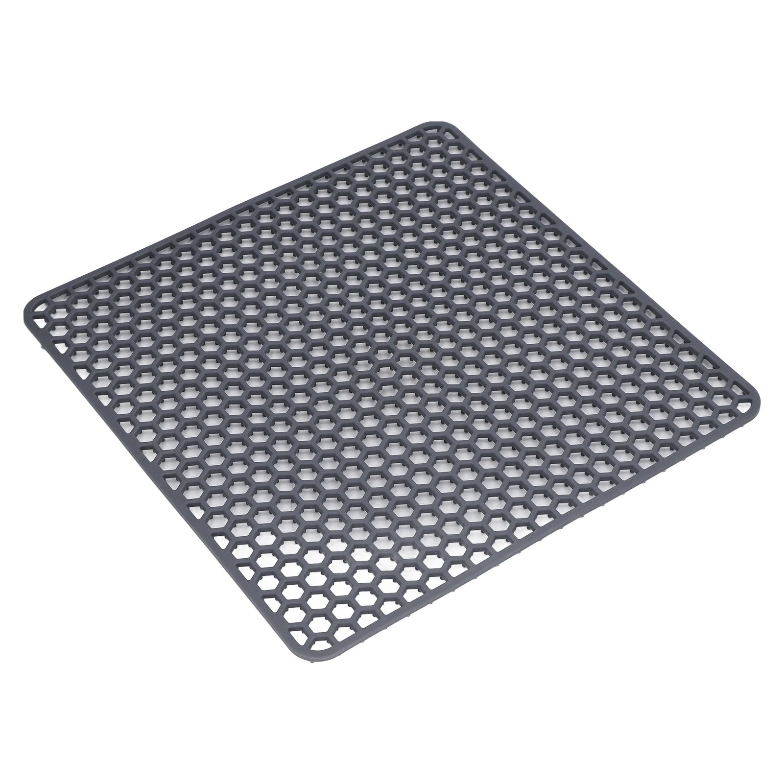 Sink Mat Silicone Durable Grid Design Anti Slip Sink Protection Pad for Kitchen Stainless Steel Ceramic Sinks - Image 5