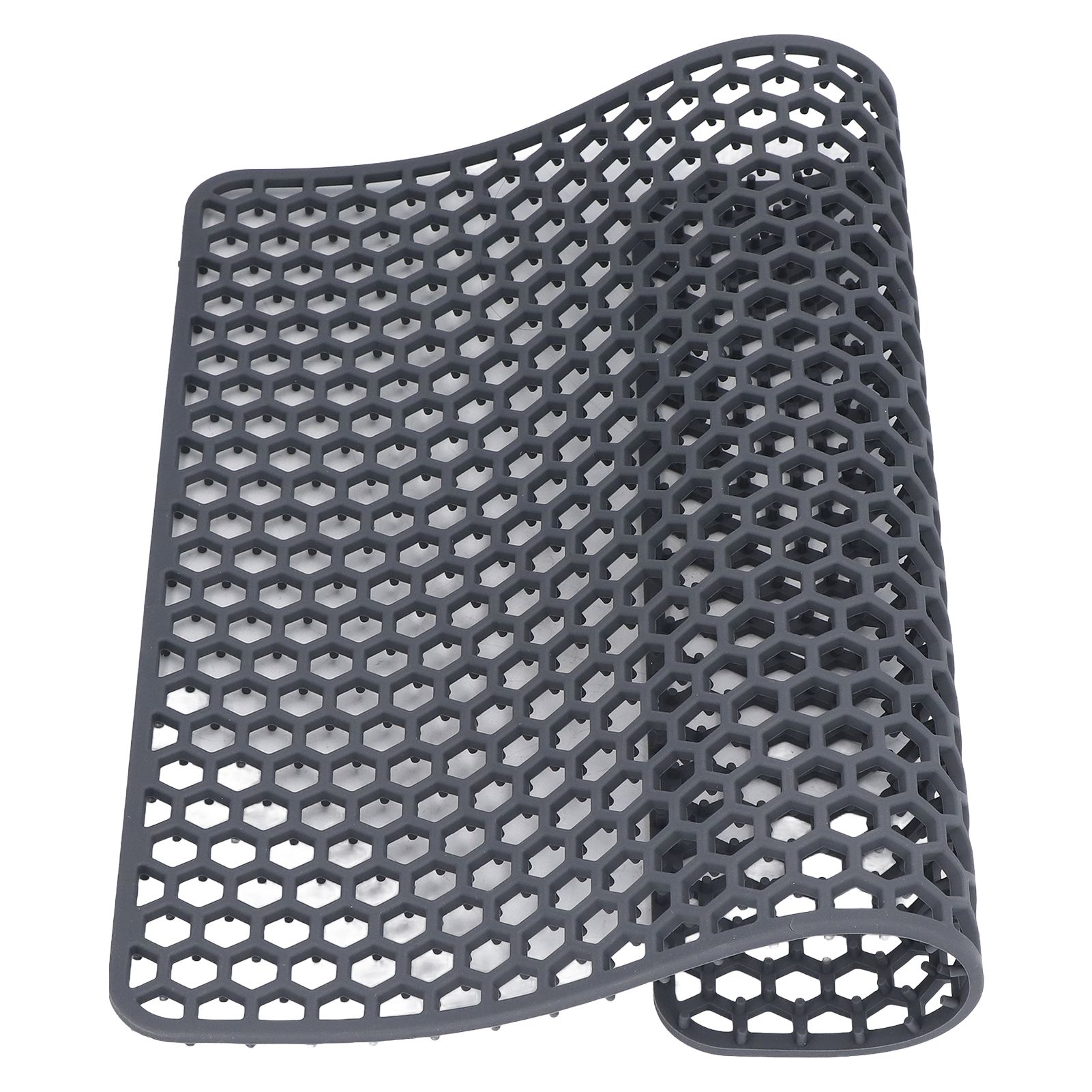 Sink Mat Silicone Durable Grid Design Anti Slip Sink Protection Pad for Kitchen Stainless Steel Ceramic Sinks - Image 6