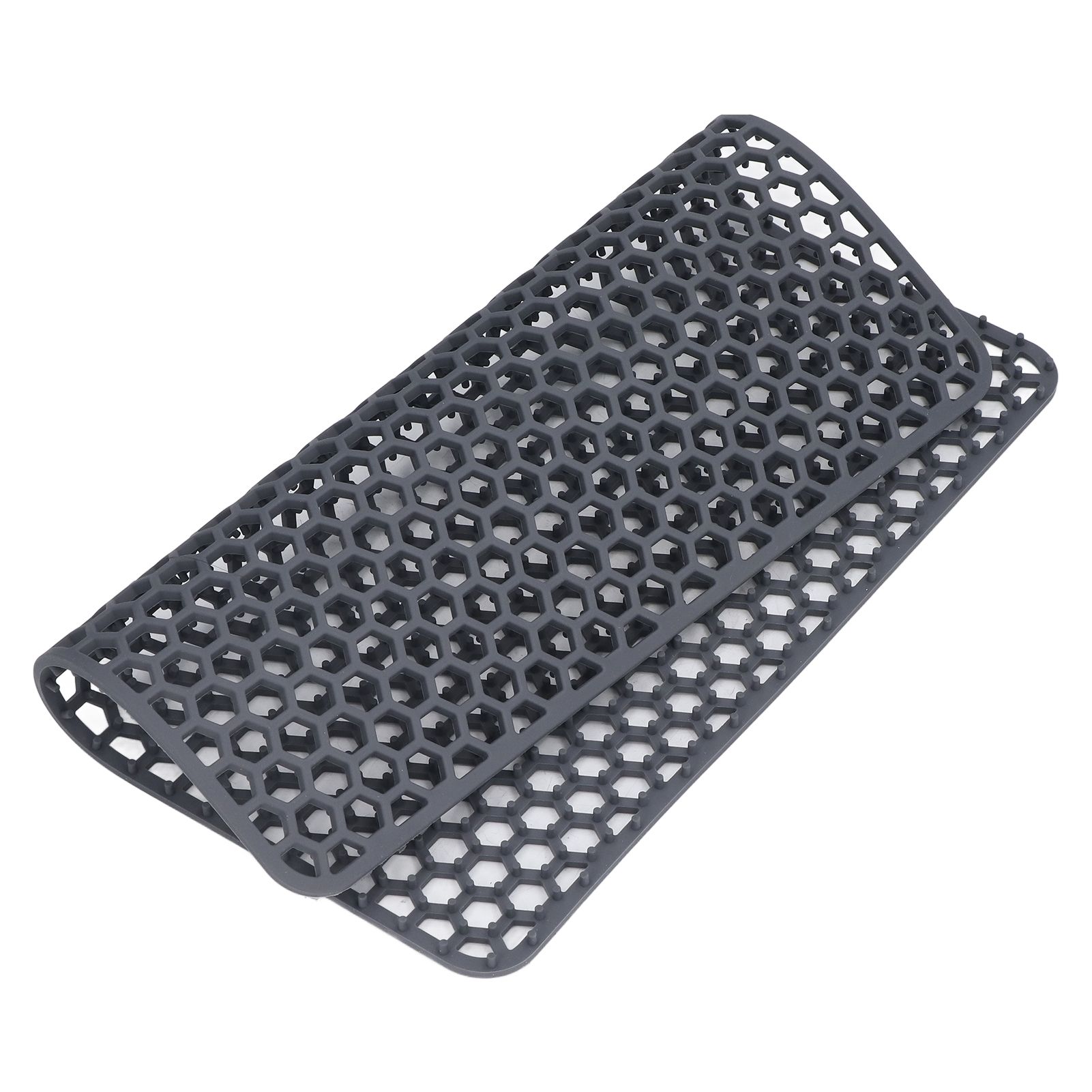 Sink Mat Silicone Durable Grid Design Anti Slip Sink Protection Pad for Kitchen Stainless Steel Ceramic Sinks - Image 7