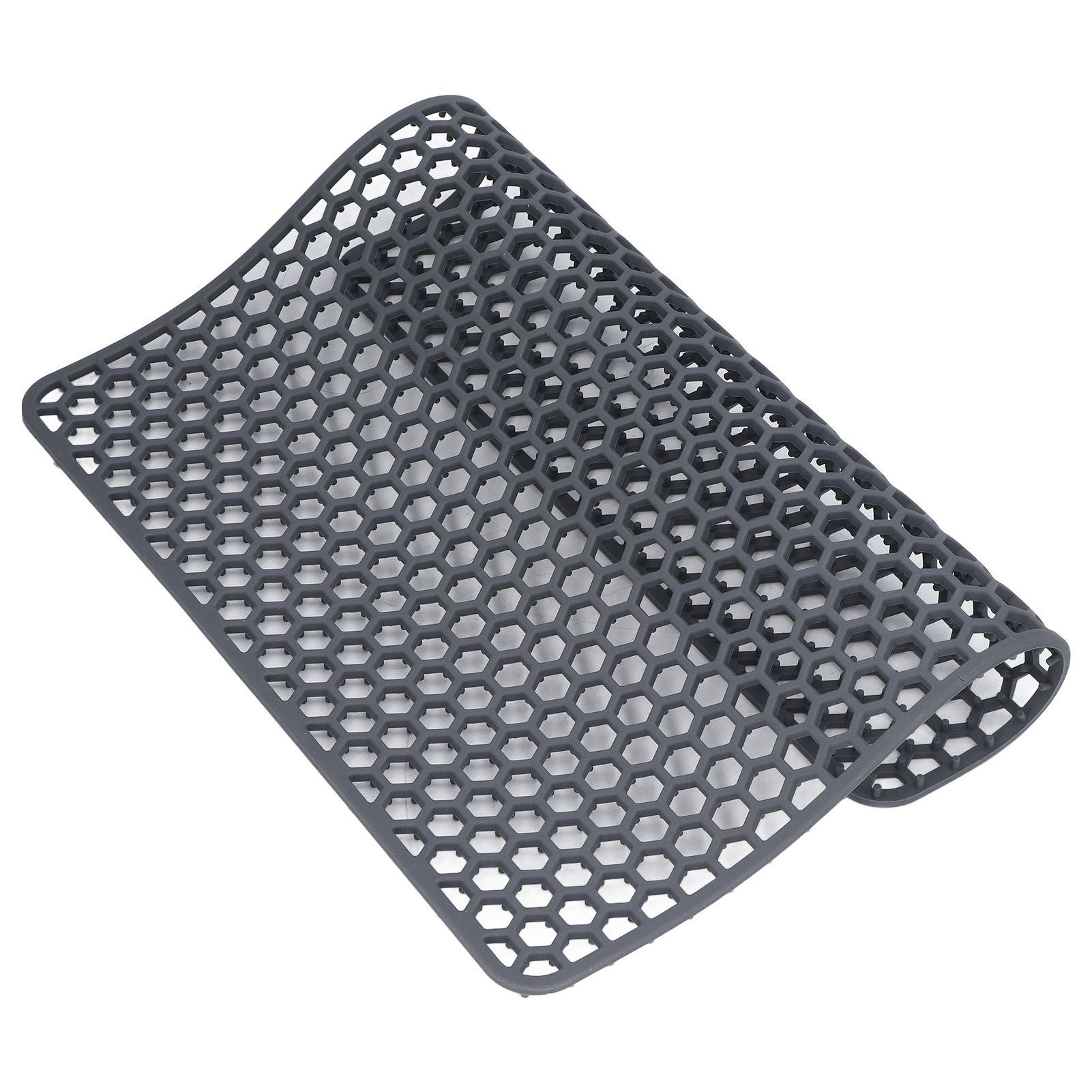 Sink Mat Silicone Durable Grid Design Anti Slip Sink Protection Pad for Kitchen Stainless Steel Ceramic Sinks - Image 8
