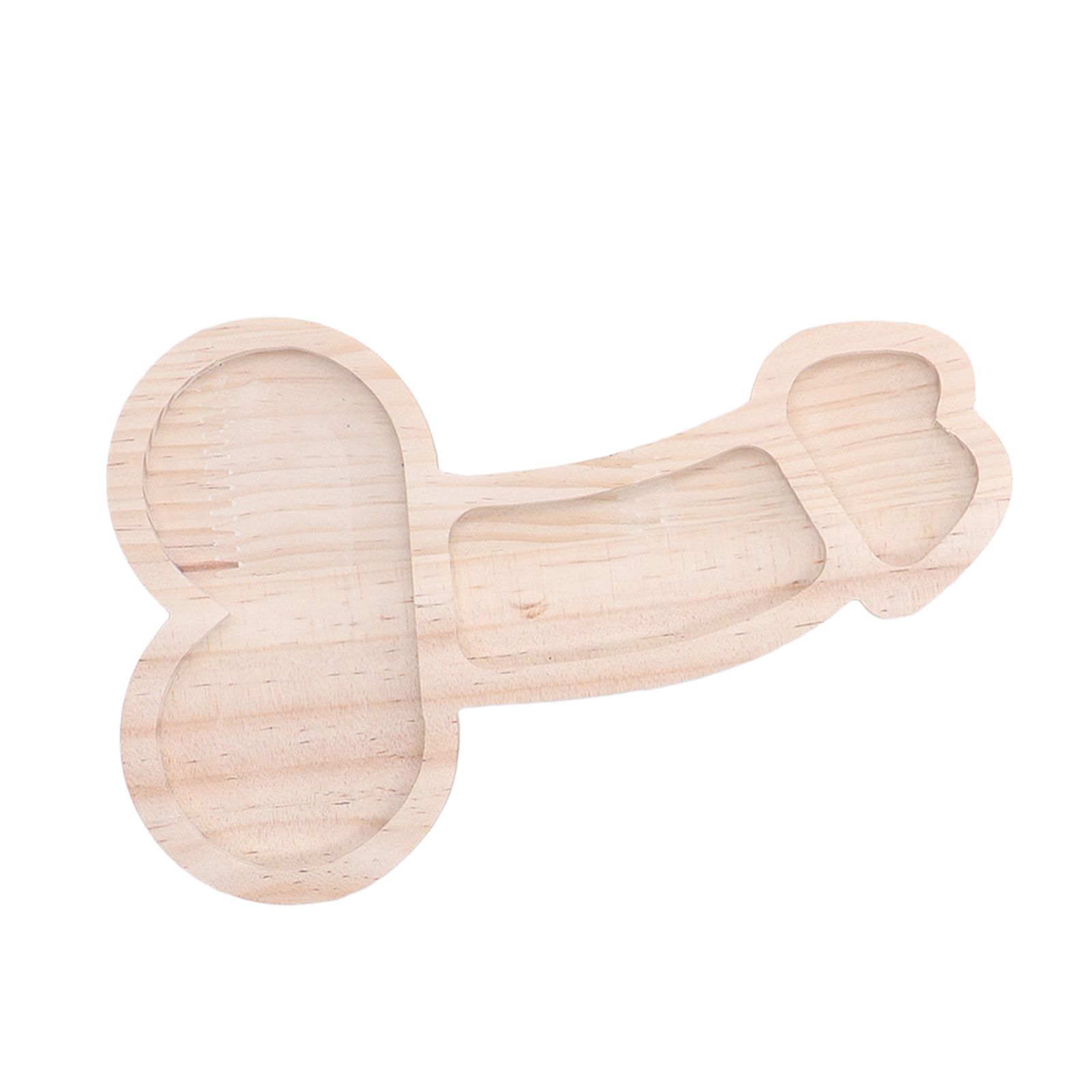 Cheese Plate Novelty 40cm Large Practical Beech Wood Picnic Board Food Platter for Gift Anniversary Party for Restaurant Left - Image 6