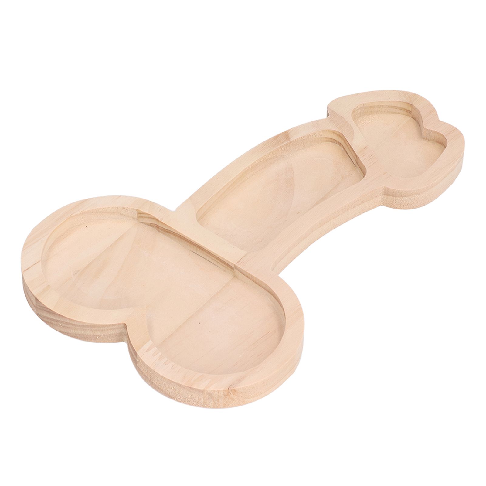 Cheese Plate Novelty 40cm Large Practical Beech Wood Picnic Board Food Platter for Gift Anniversary Party for Restaurant Right - Image 5