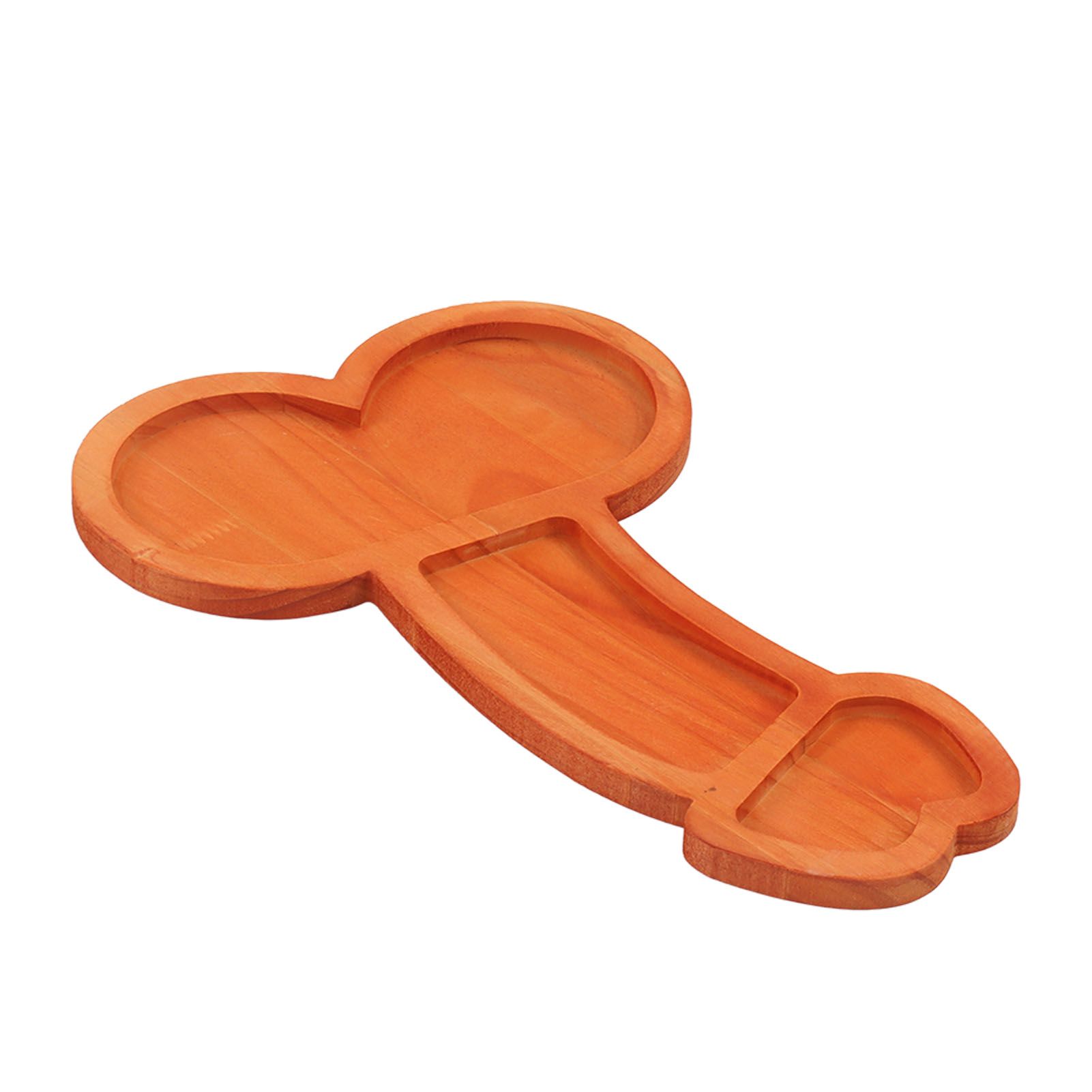 Aperitif Board 15.7in Eco Friendly Wood Nontoxic Odorless BPA Free Large Space Charcuterie Board for Steak Deli Cake Left - Image 2