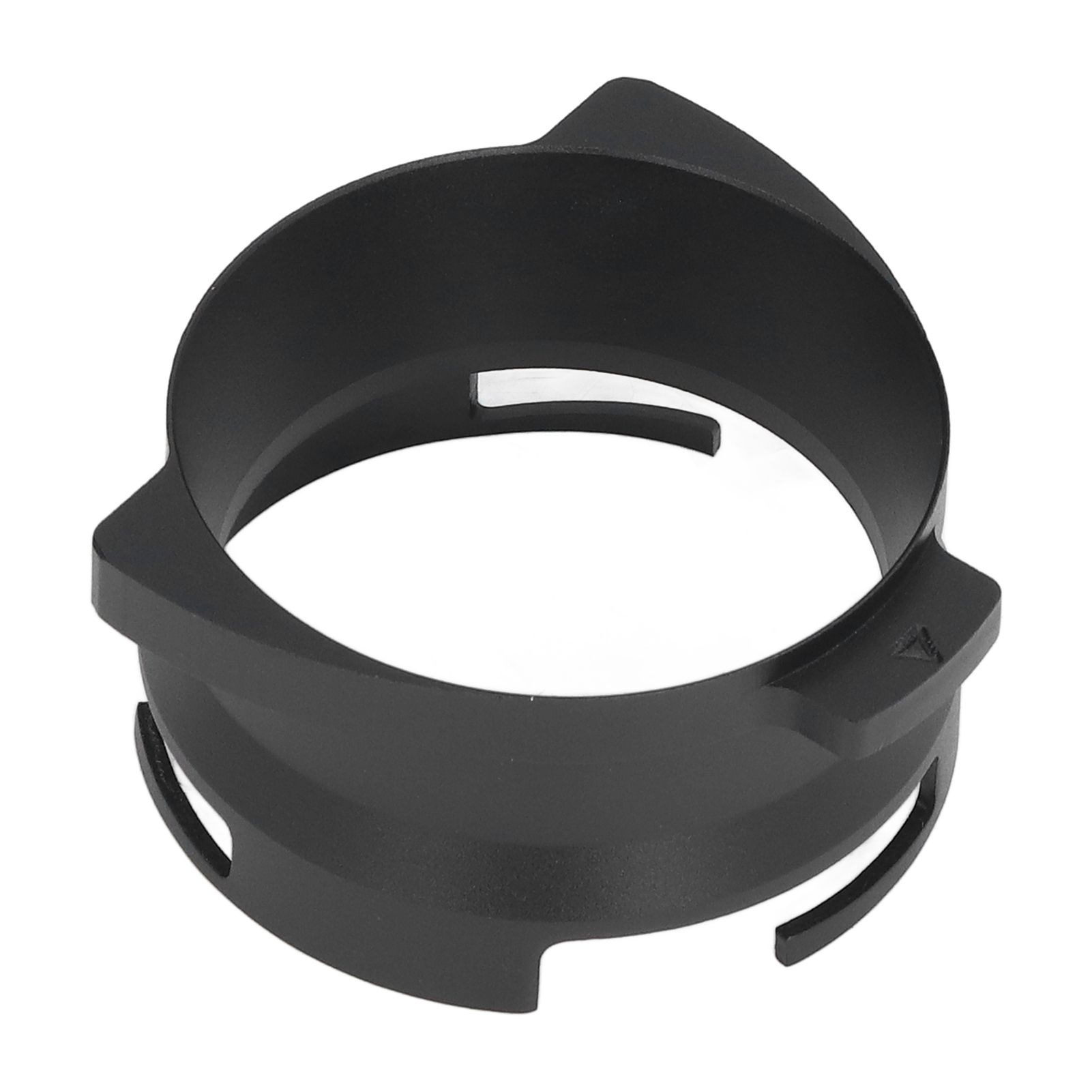 54mm Coffee Portafilter Dosing Funnel Aluminum Alloy Rotatable Dosing Funnel for Coffee Machine Black - Image 2