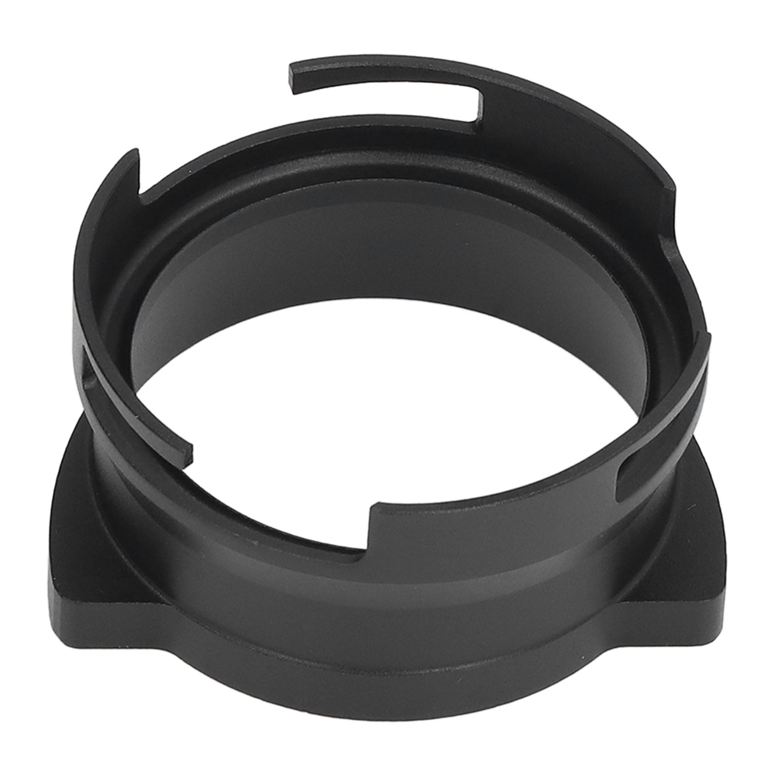 54mm Coffee Portafilter Dosing Funnel Aluminum Alloy Rotatable Dosing Funnel for Coffee Machine Black - Image 3