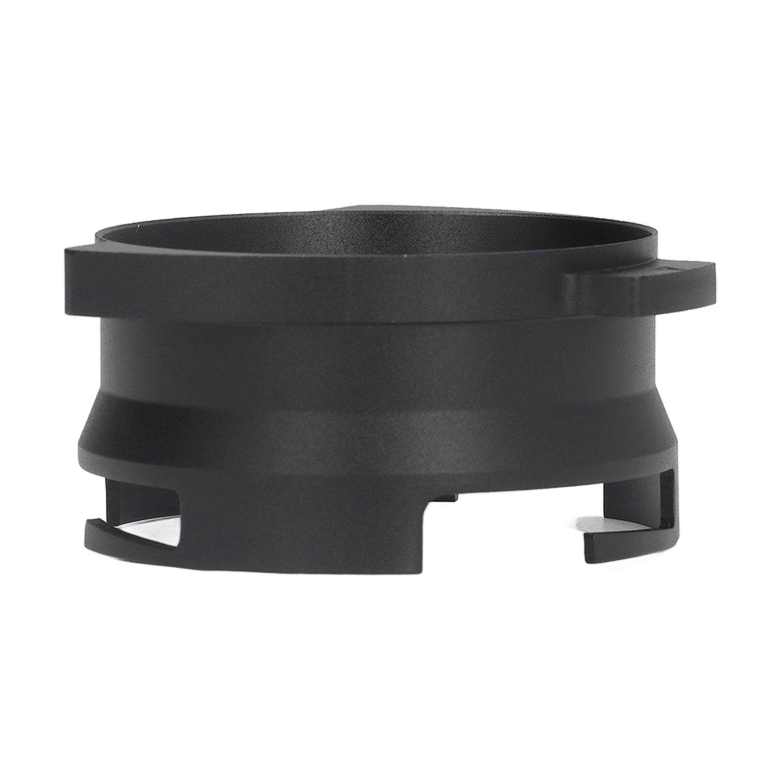 54mm Coffee Portafilter Dosing Funnel Aluminum Alloy Rotatable Dosing Funnel for Coffee Machine Black - Image 4