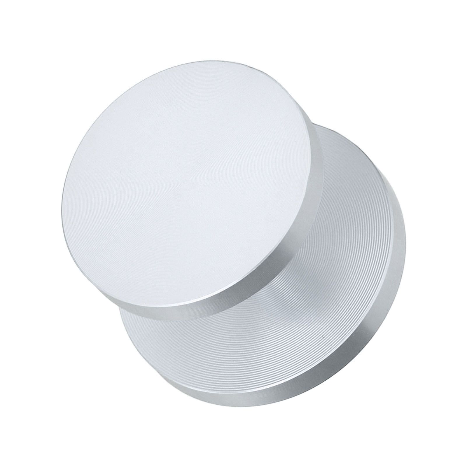 Double Head Coffee Powder Tamper Non Corrosive Aluminum Dual Sided Coffee Powder Hammer for Coffee Silver - Image 3