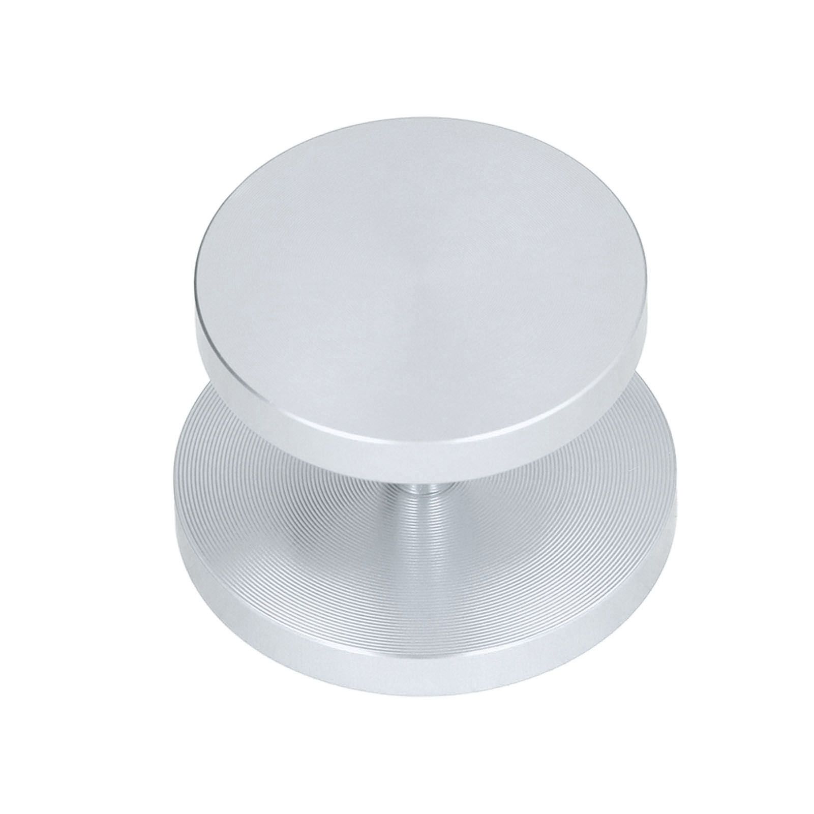 Double Head Coffee Powder Tamper Non Corrosive Aluminum Dual Sided Coffee Powder Hammer for Coffee Silver - Image 4