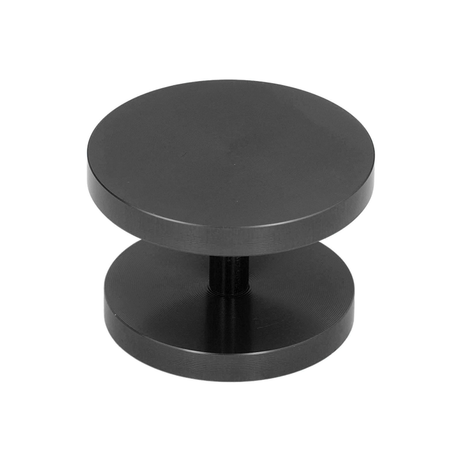 Double Head Coffee Powder Tamper Non Corrosive Aluminum Dual Sided Coffee Powder Hammer for Coffee Black - Image 1