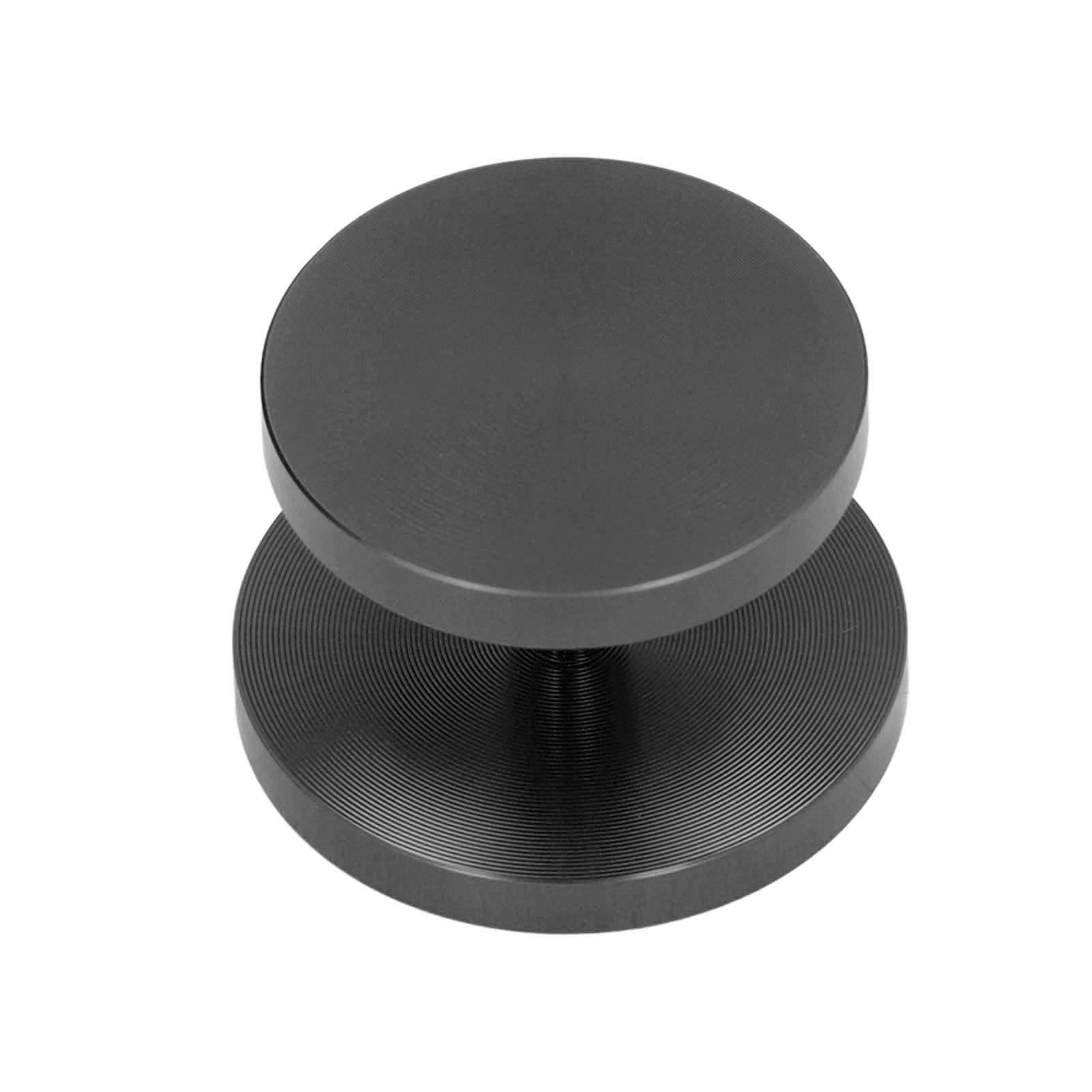Double Head Coffee Powder Tamper Non Corrosive Aluminum Dual Sided Coffee Powder Hammer for Coffee Black - Image 2