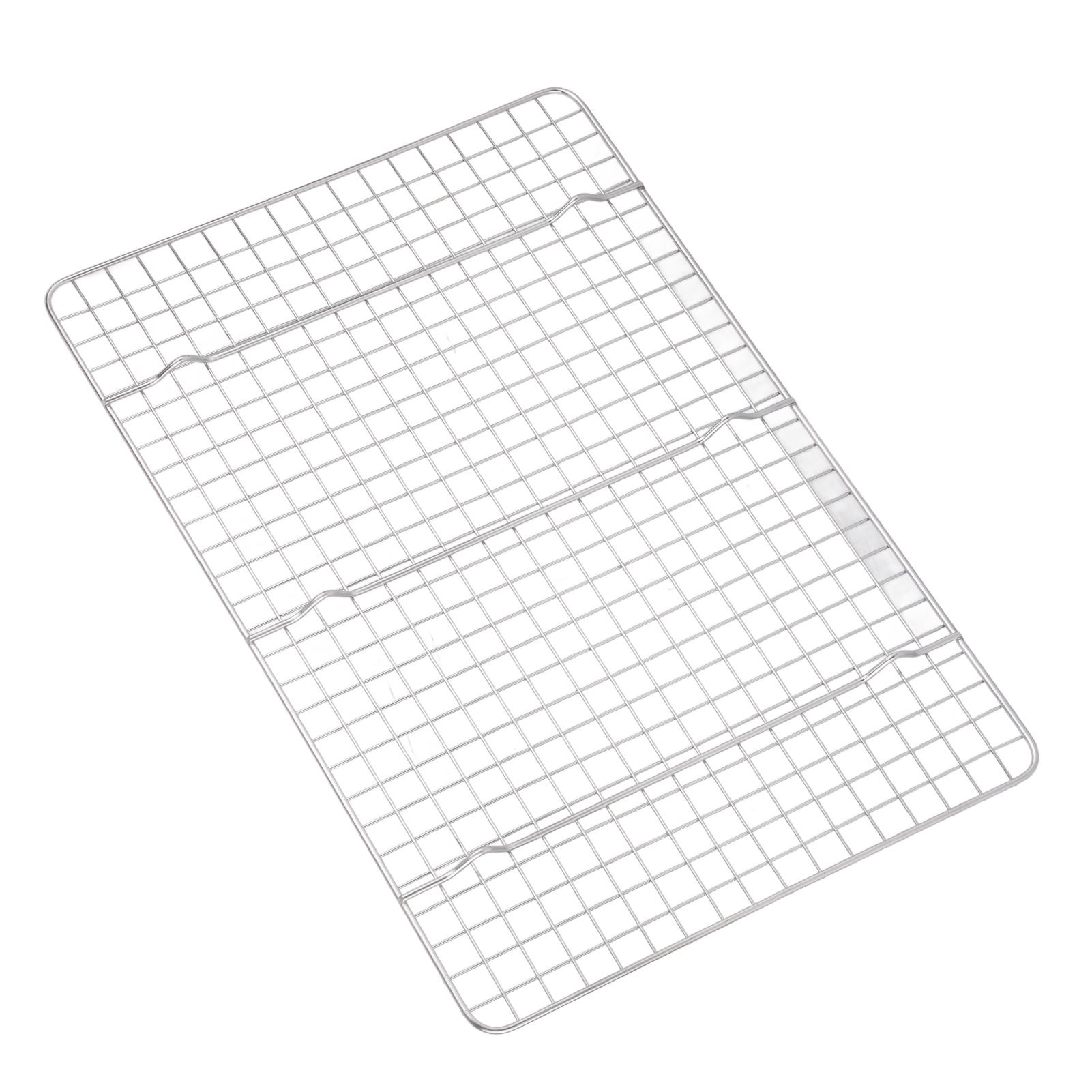 Checkered Cooling Rack 304 Stainless Steel Grid Deformation Resistance Baking Wire Rack for Home Bakery Bread Cake Cooky - Image 4
