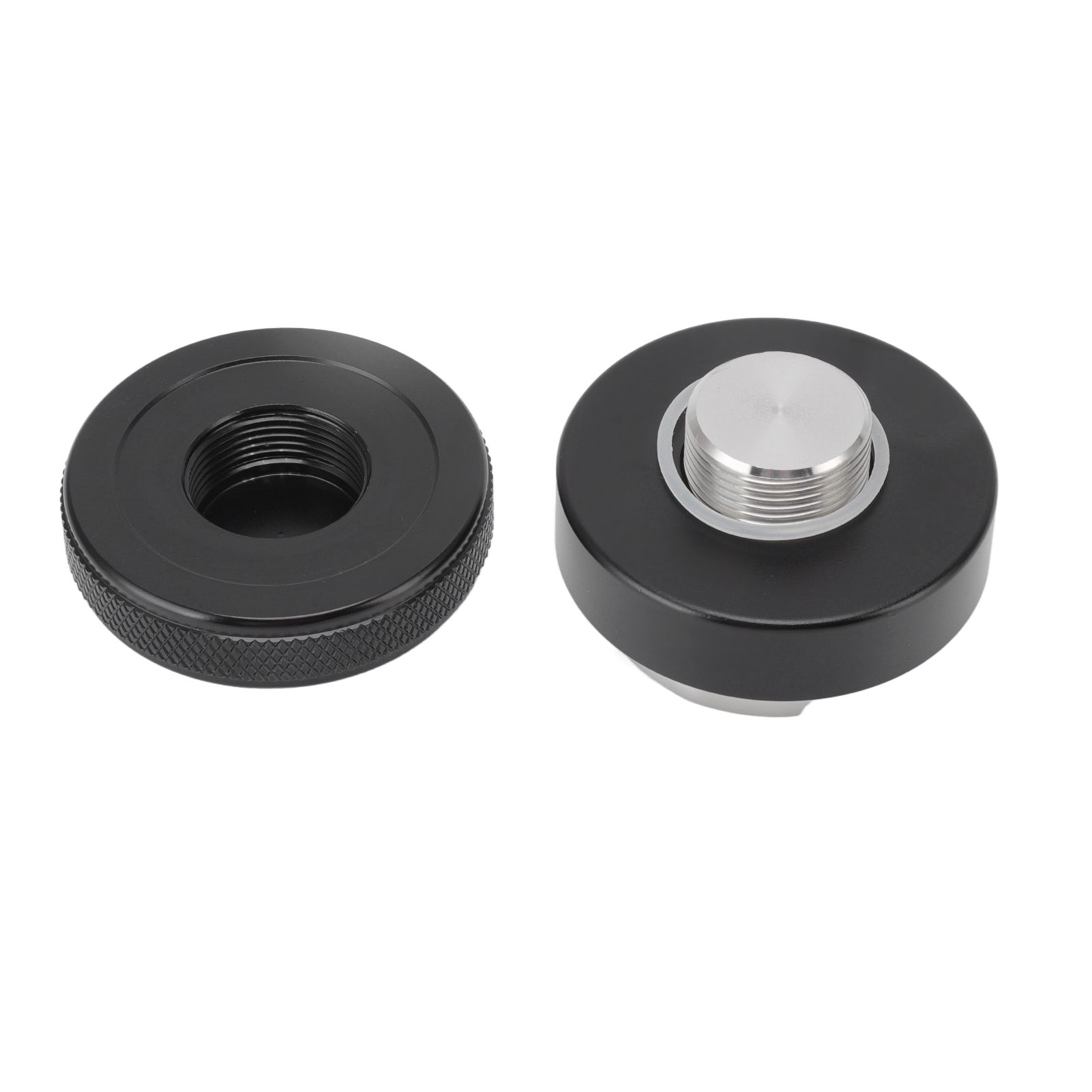Coffee Distributor Adjustable Depth Tamper Press Hammer Distribution Tool for Home Office 53mm / 2.09in - Image 7