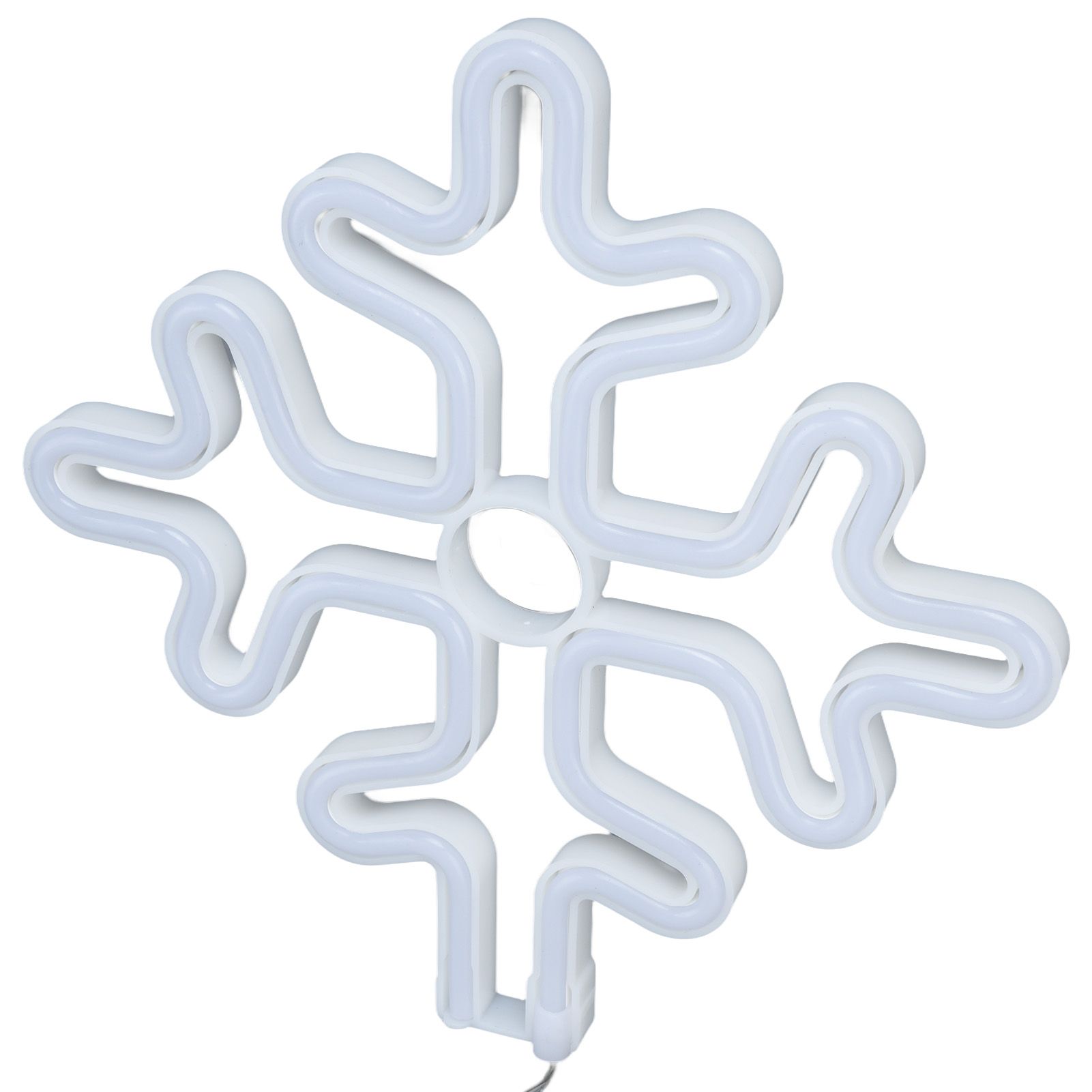 70in Neon Sign Romantic Christmas Snowflake Battery USB Powered LED Neon Light Decoration for Christmas Decoration 5V - Image 2
