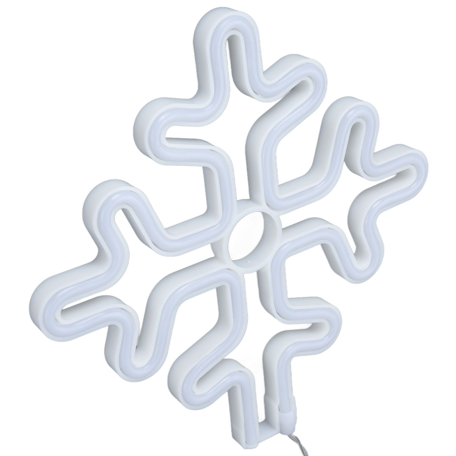 70in Neon Sign Romantic Christmas Snowflake Battery USB Powered LED Neon Light Decoration for Christmas Decoration 5V - Image 4